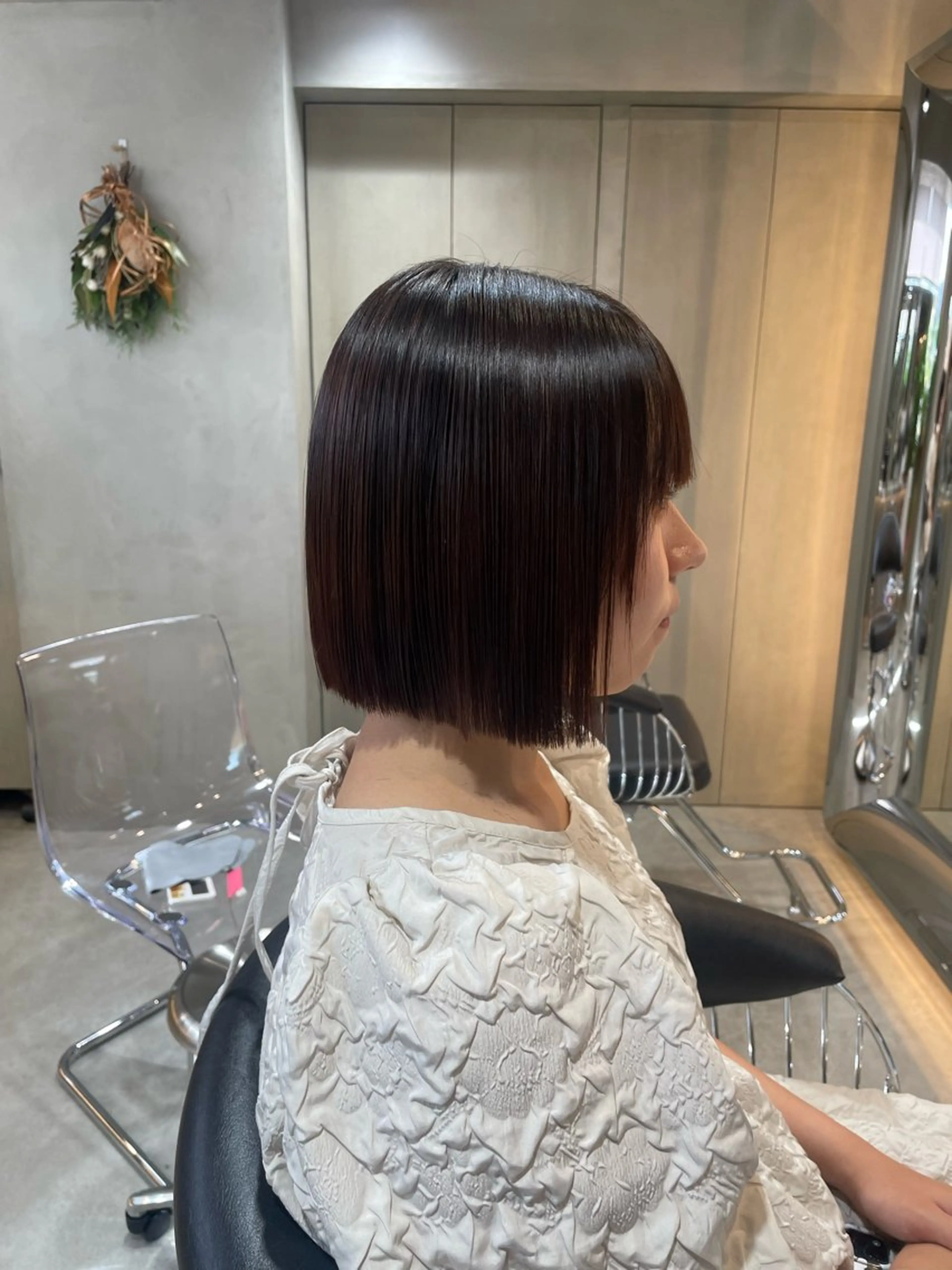 ミディアム カット 🧡ショート/ボブ パーマたまき🧡のヘアスタイル