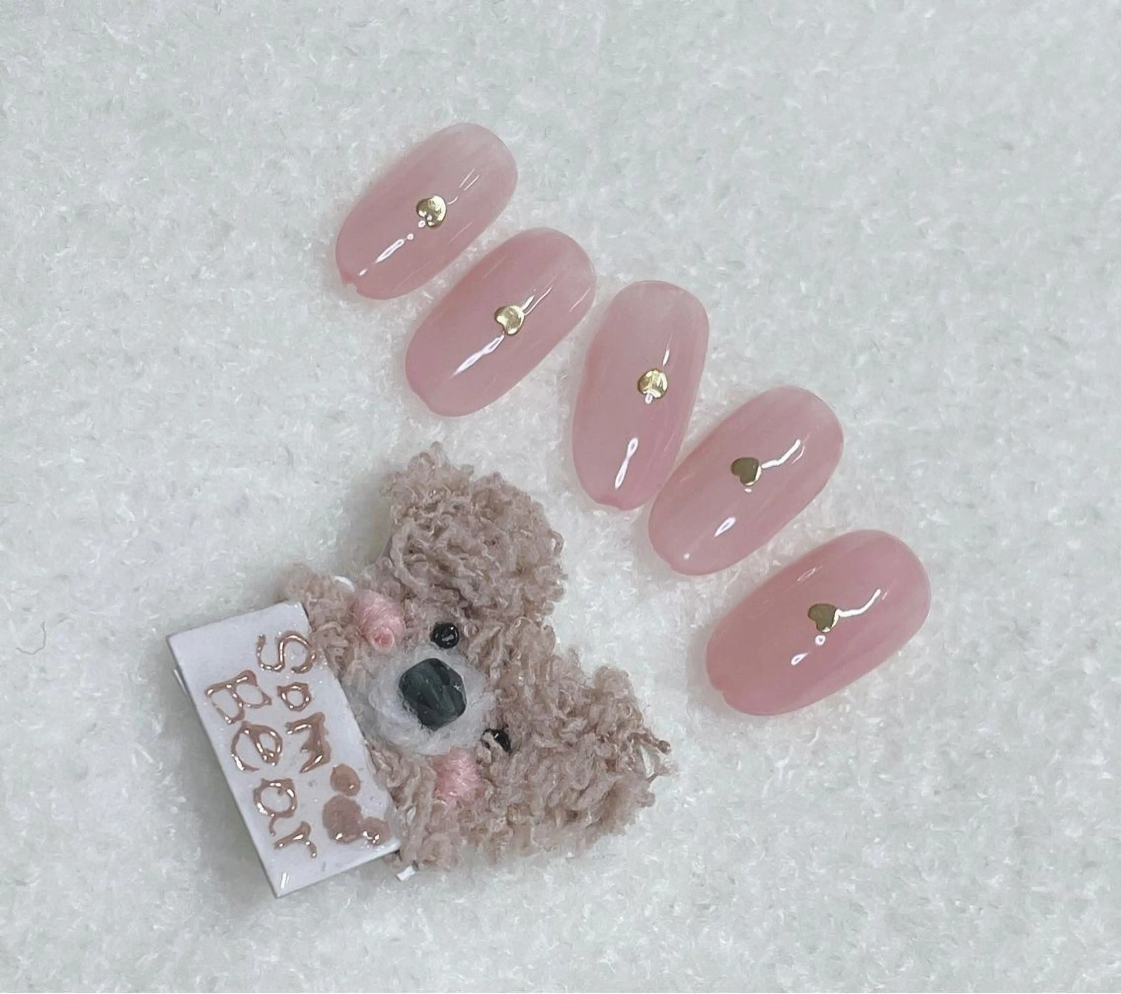 ネイル グラデーション ニュアンスネイル ピンク Som Bear所属・nail salon Som Bear🧸のネイルデザイン