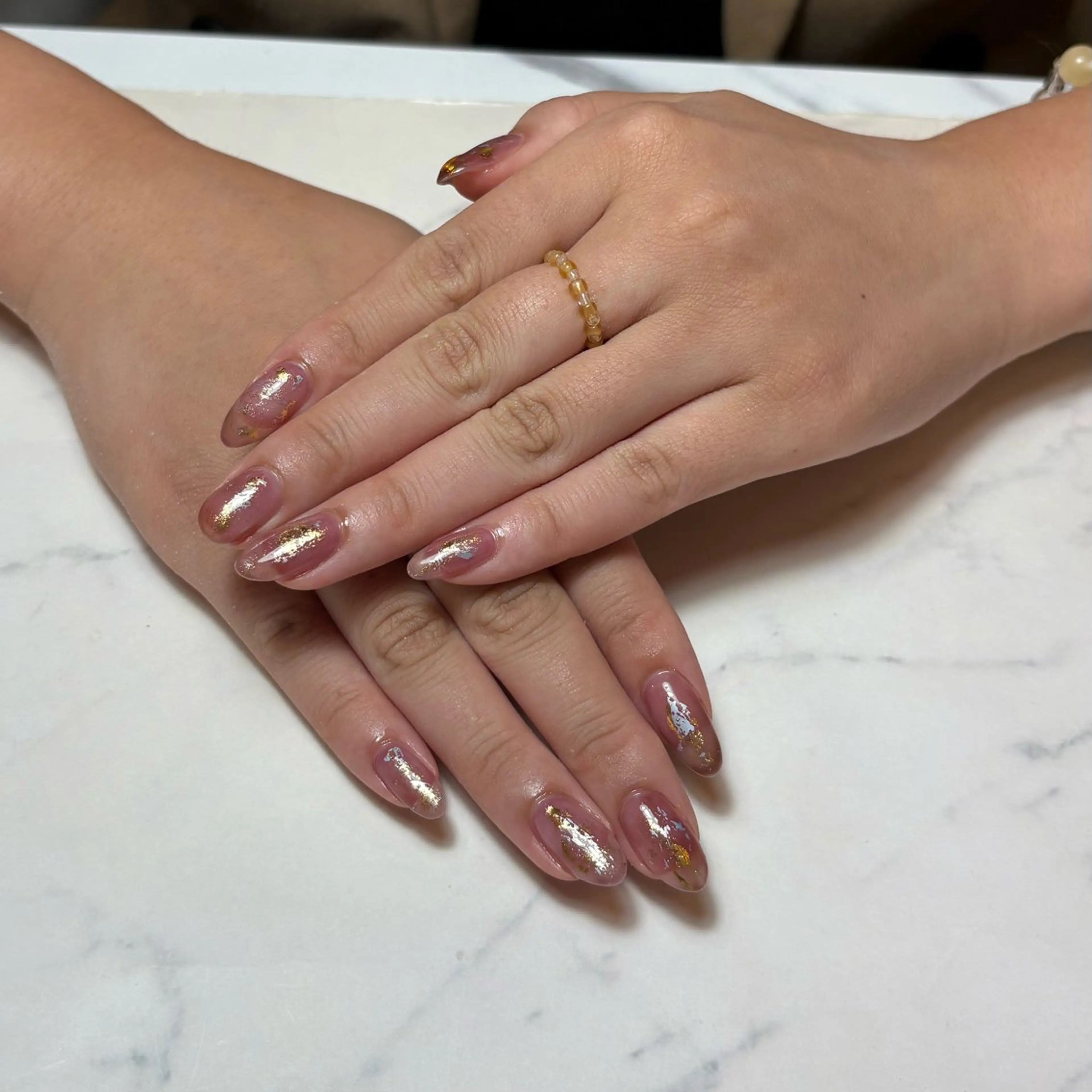 ネイル ニュアンスネイル nailsalon 結所属・💫 さりのネイルデザイン