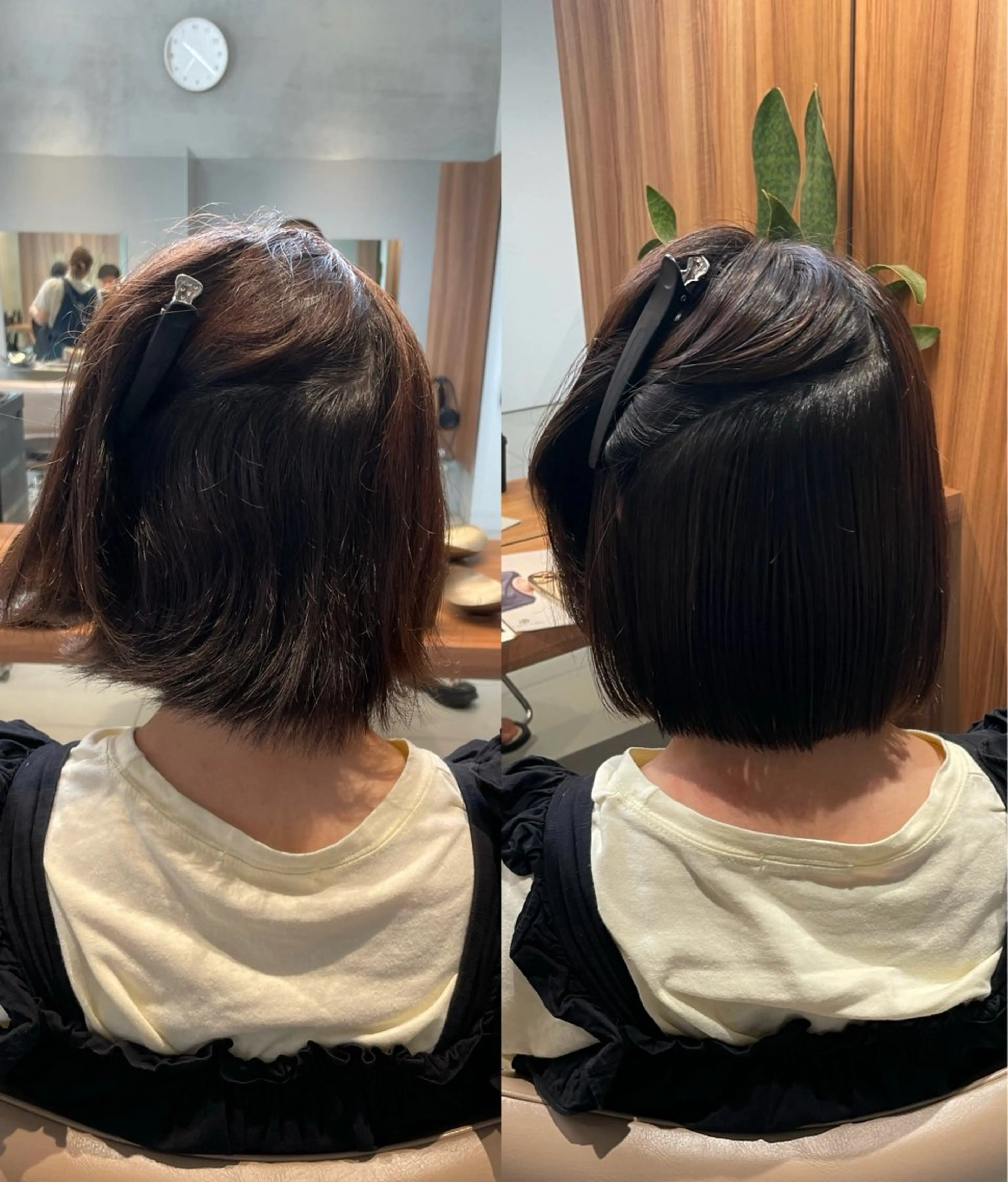 ミディアム カット 縮毛矯正 RIN⌇ メンズ⌇ 艶カラー🌙のヘアスタイル