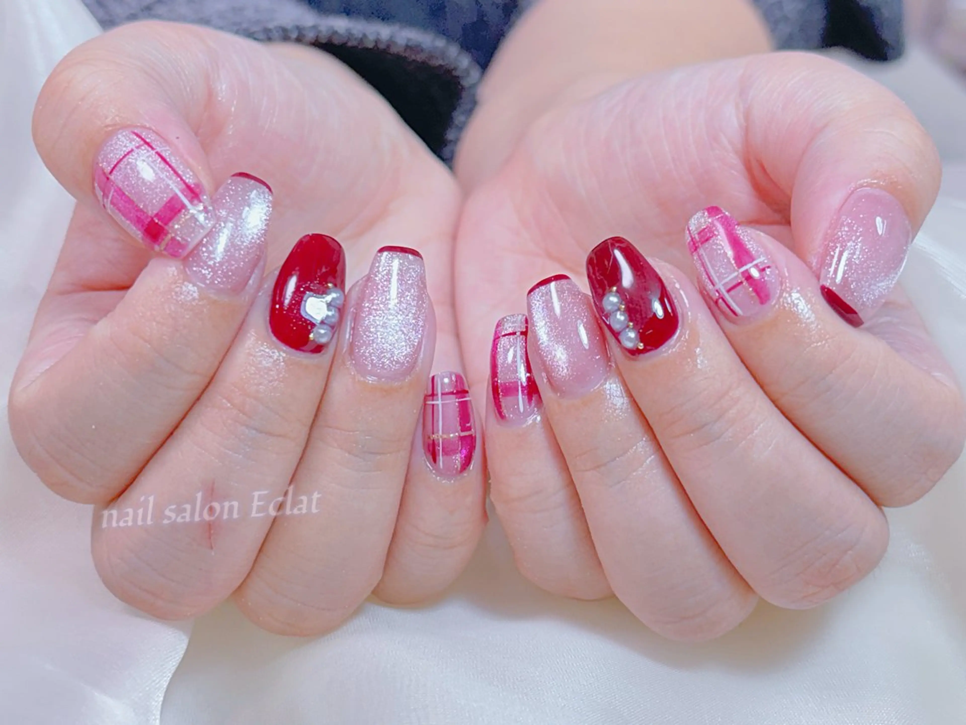 ネイル ネイルサロンエクラ 🫧Shizukaのネイルデザイン