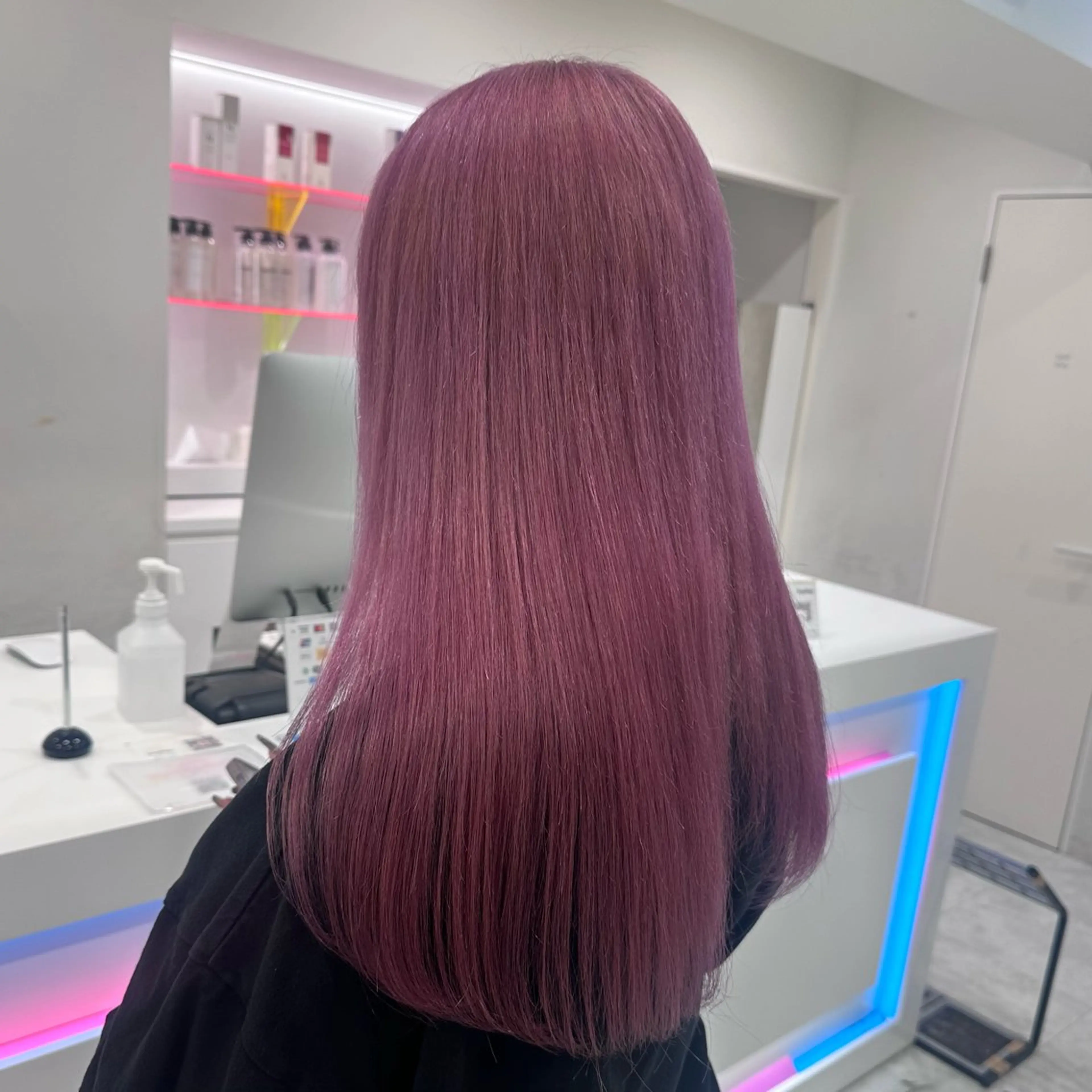 ミディアム カラー 🎀🧁ダメージレス 艶髪カラー🧁🎀のヘアスタイル