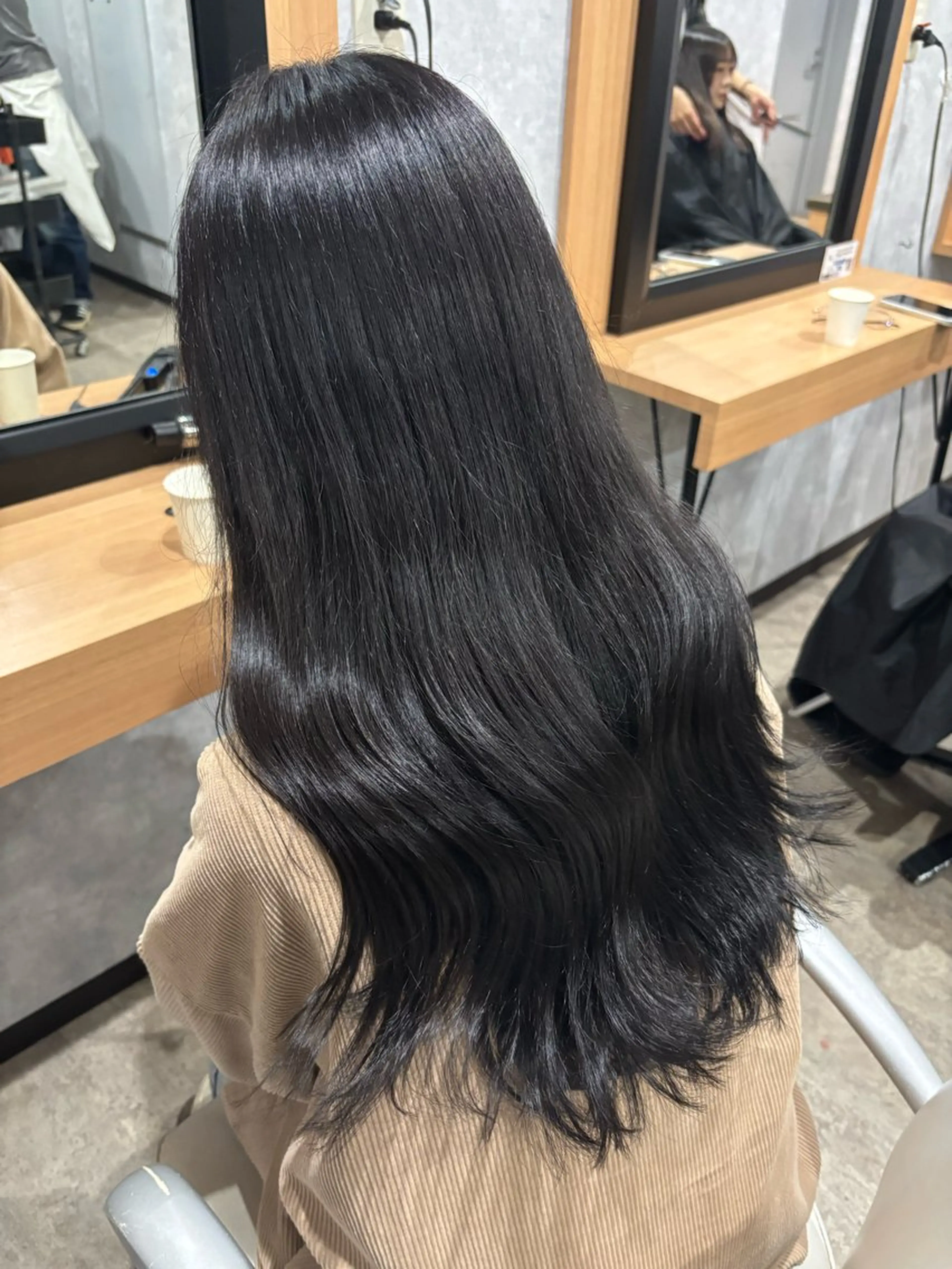 カラー カット ヘアカラー トリートメント 艶髪/ダブル カラー/リョウのヘアスタイル