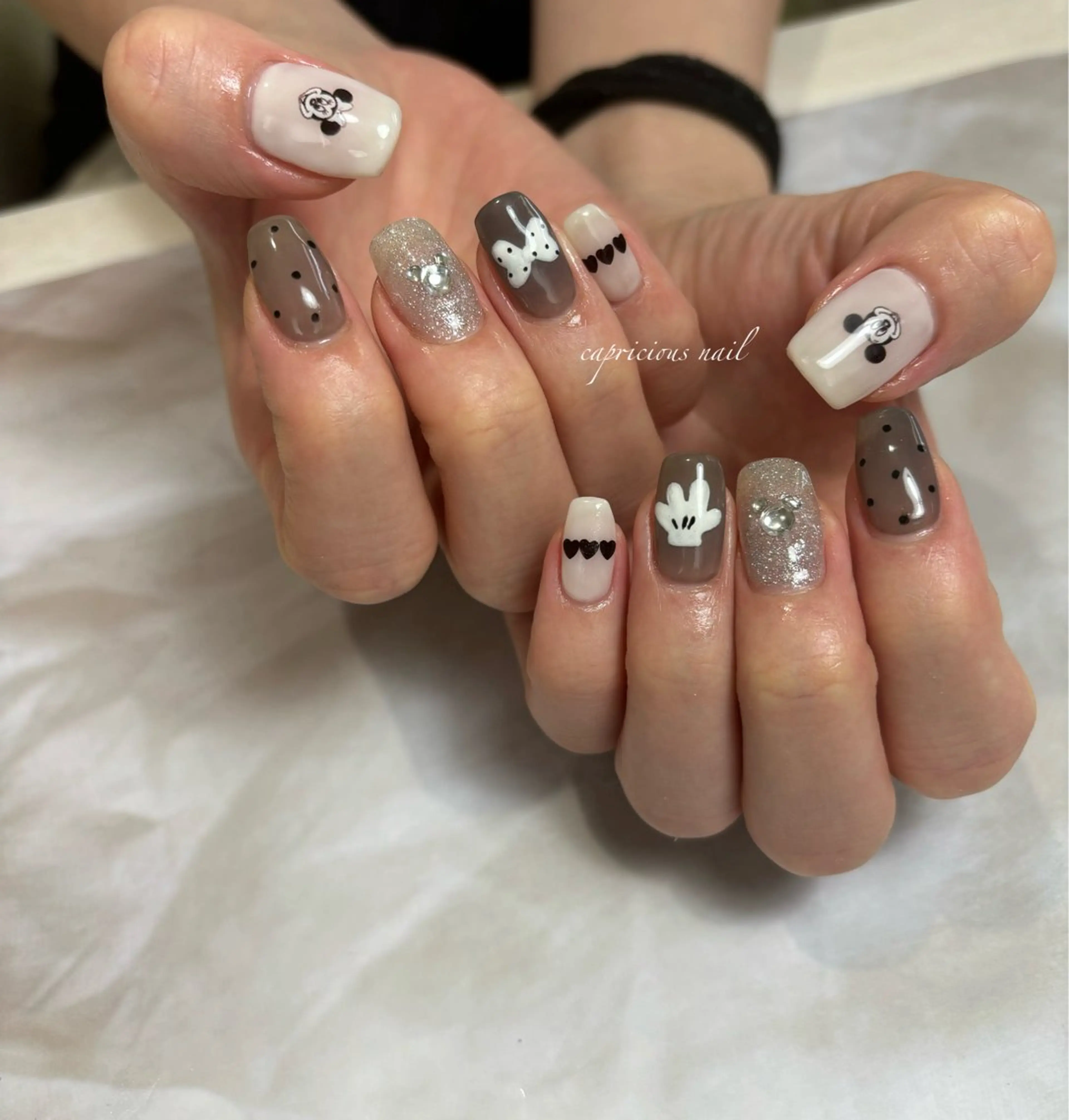 ショート capricious nail★のネイルデザイン