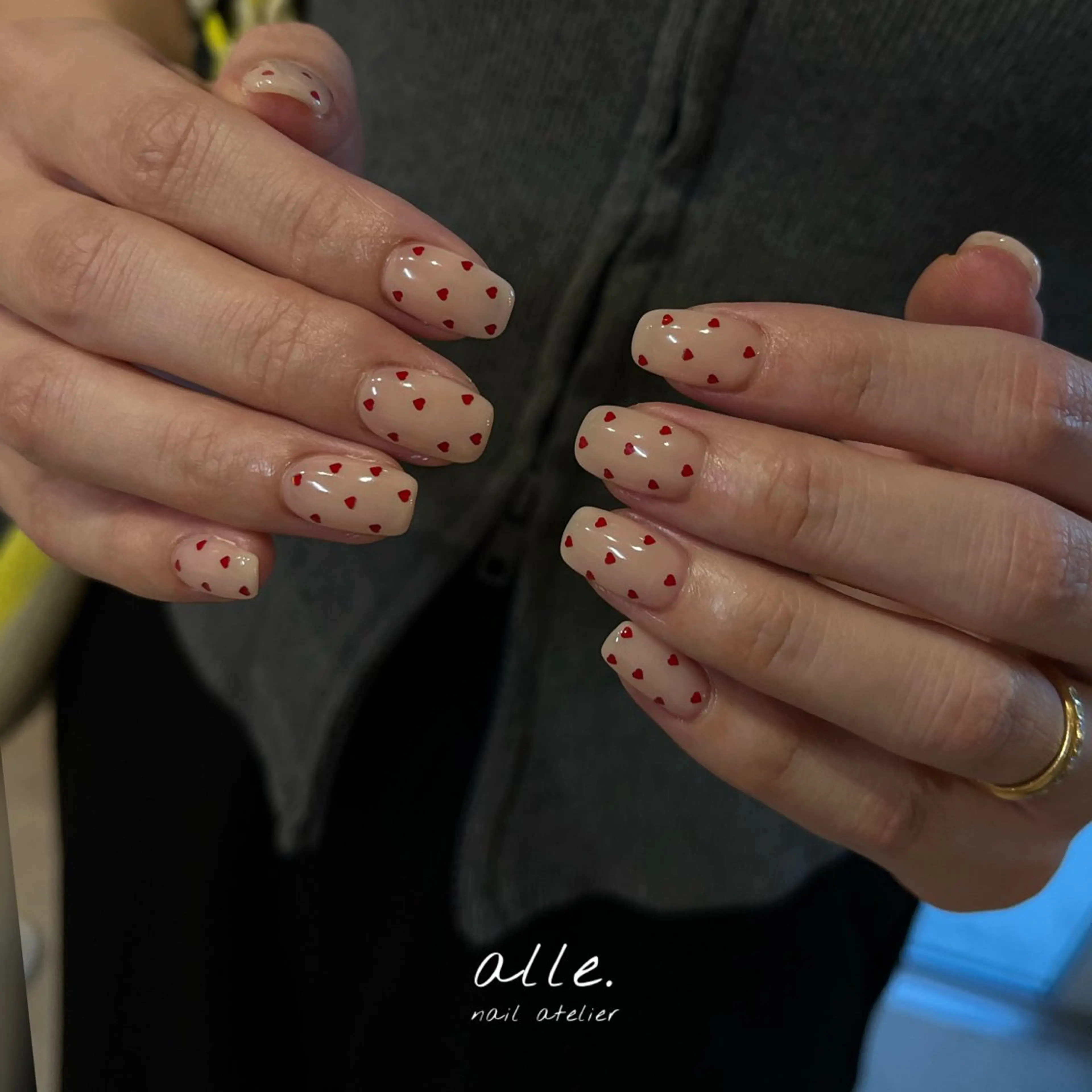 ネイル ハンドネイル atelier alle.のネイルデザイン