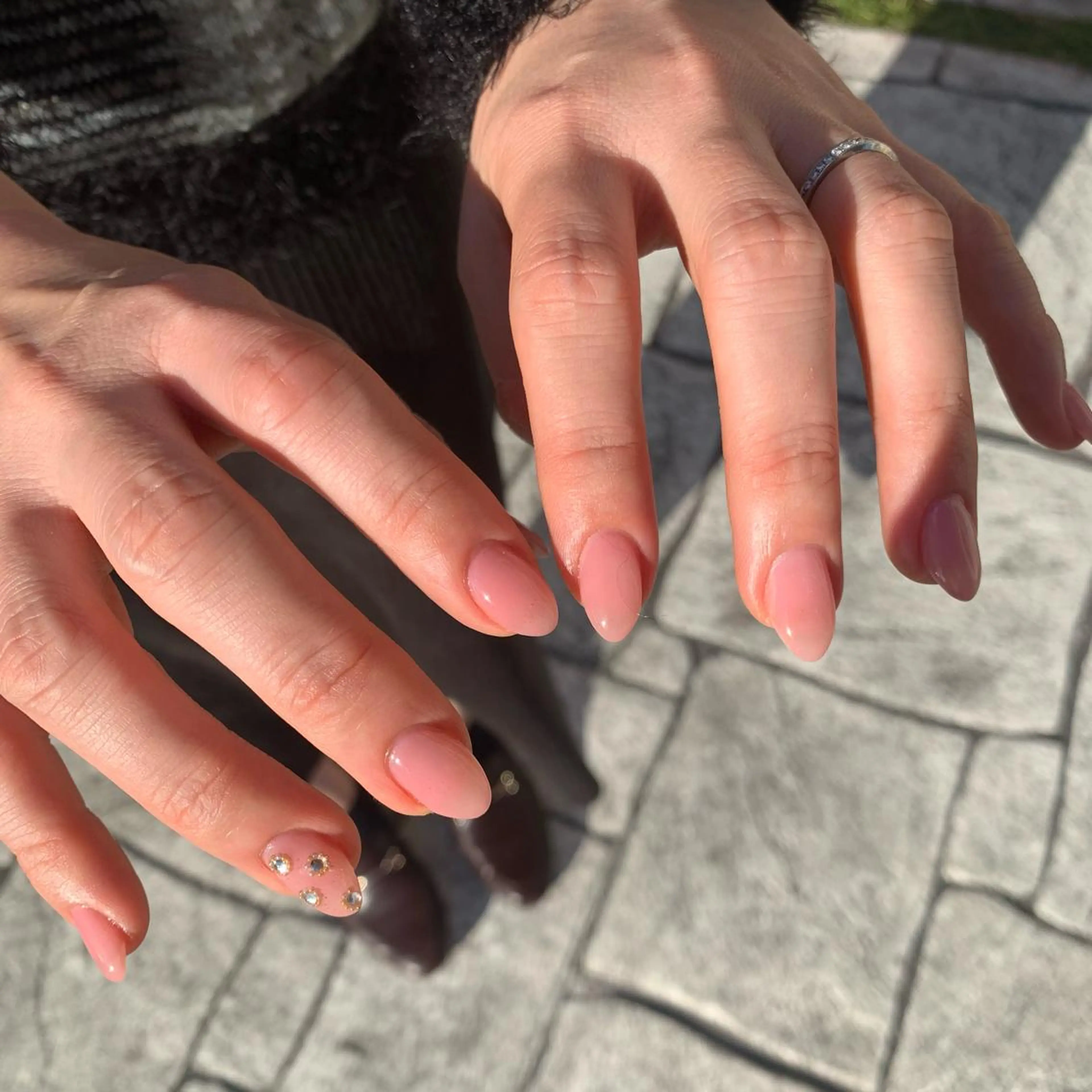 ネイル アートネイル ワンカラーネイル ハンドネイル happiness nailのネイルデザイン