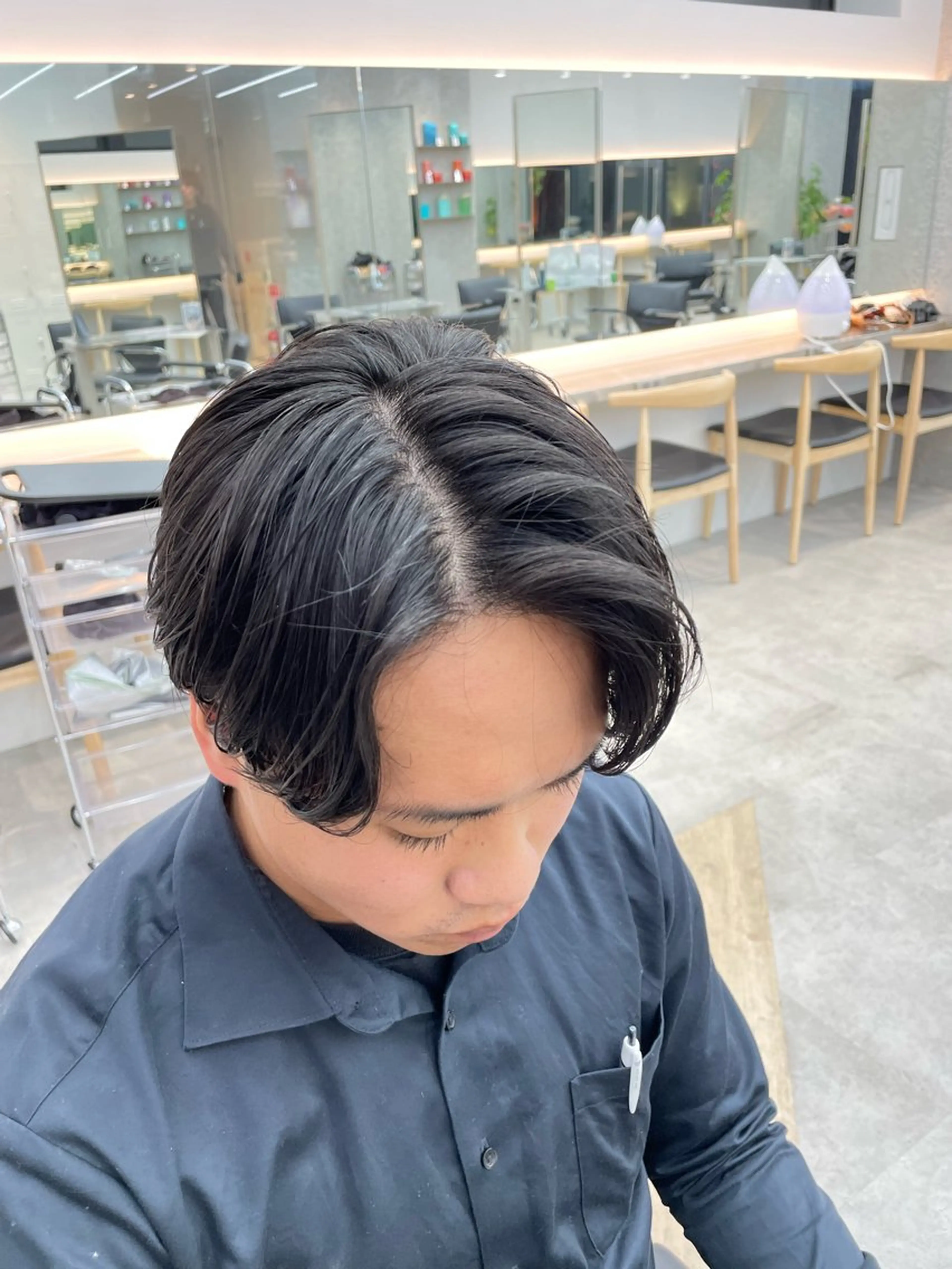 ショート パーマ メンズ fifth  SAKAE所属・山本千太 ✨メンズパーマ✨のヘアスタイル