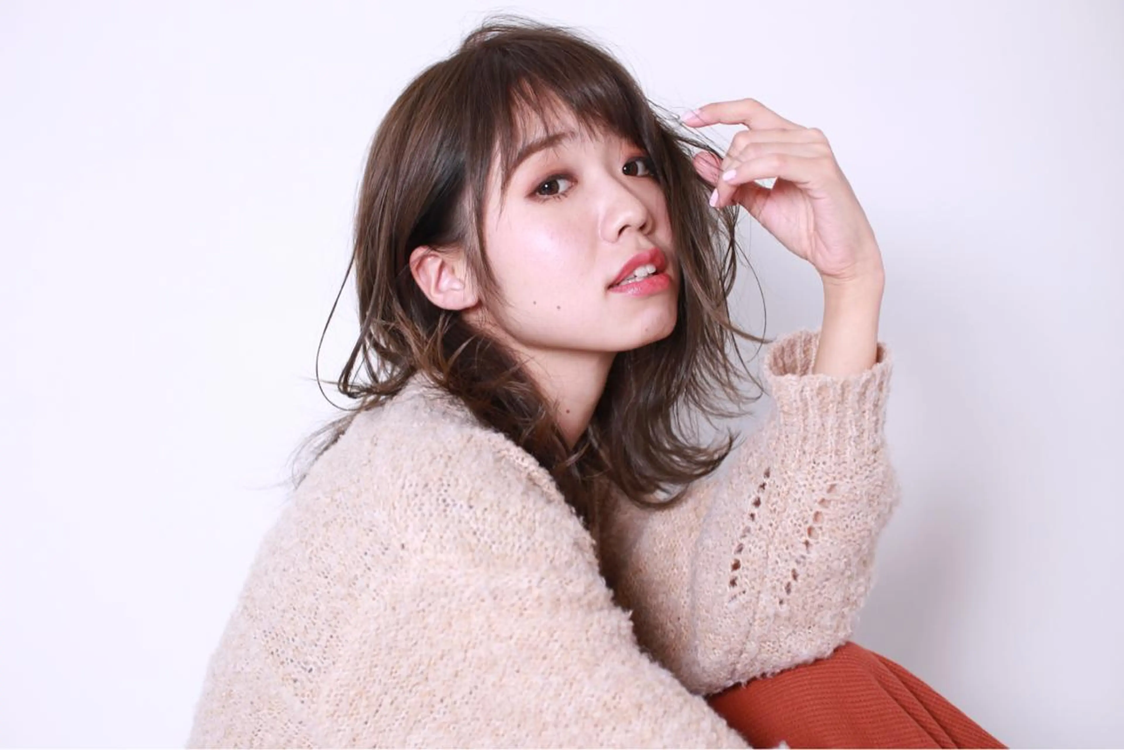 セミロング カラー アッシュ ミント Orange hair salon所属・ショート特化⭐️浅田 大輝Orangeのヘアスタイル