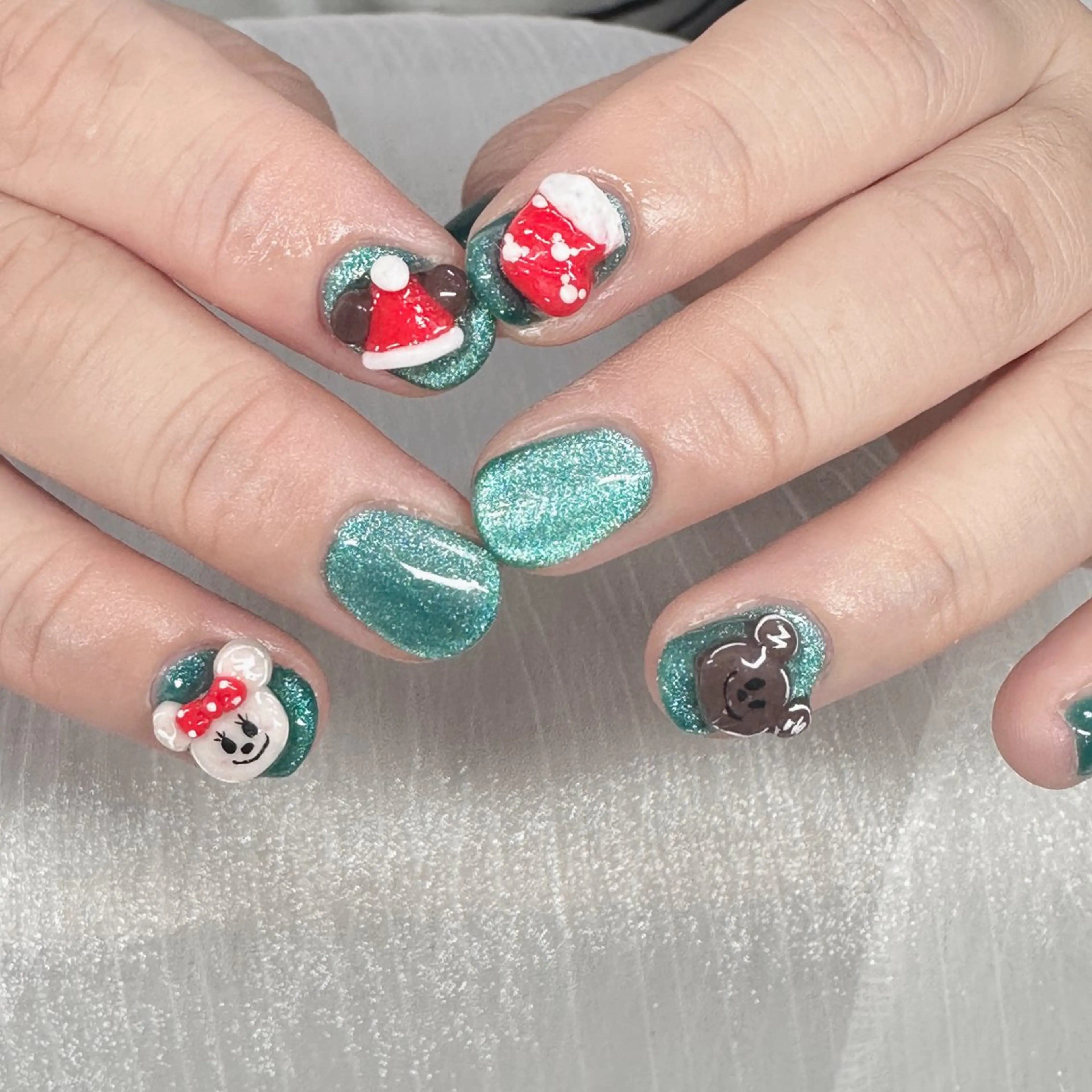 ネイル コネコネイルサロン モデル用のネイルデザイン