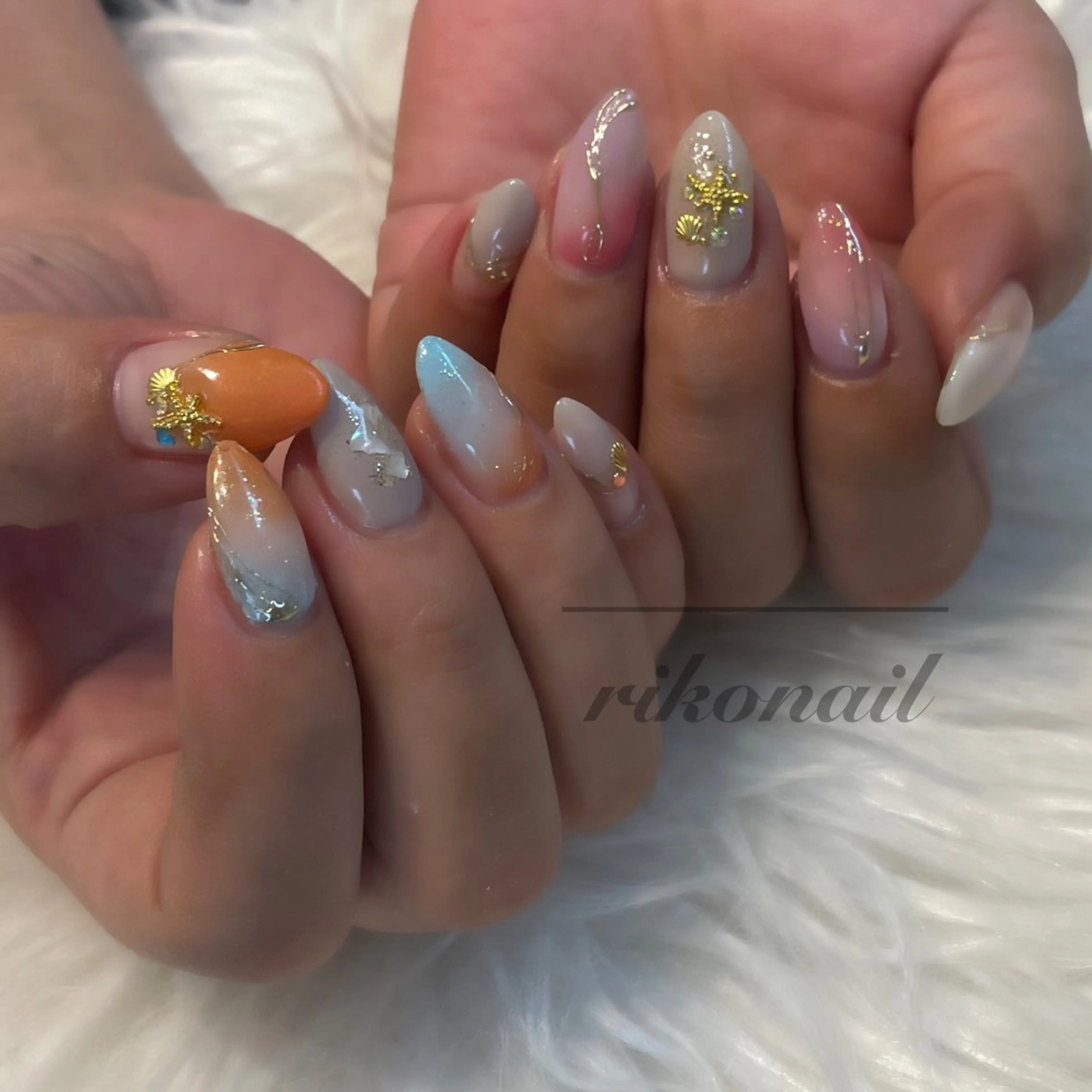 ネイル ハンドネイル riko nailのネイルデザイン
