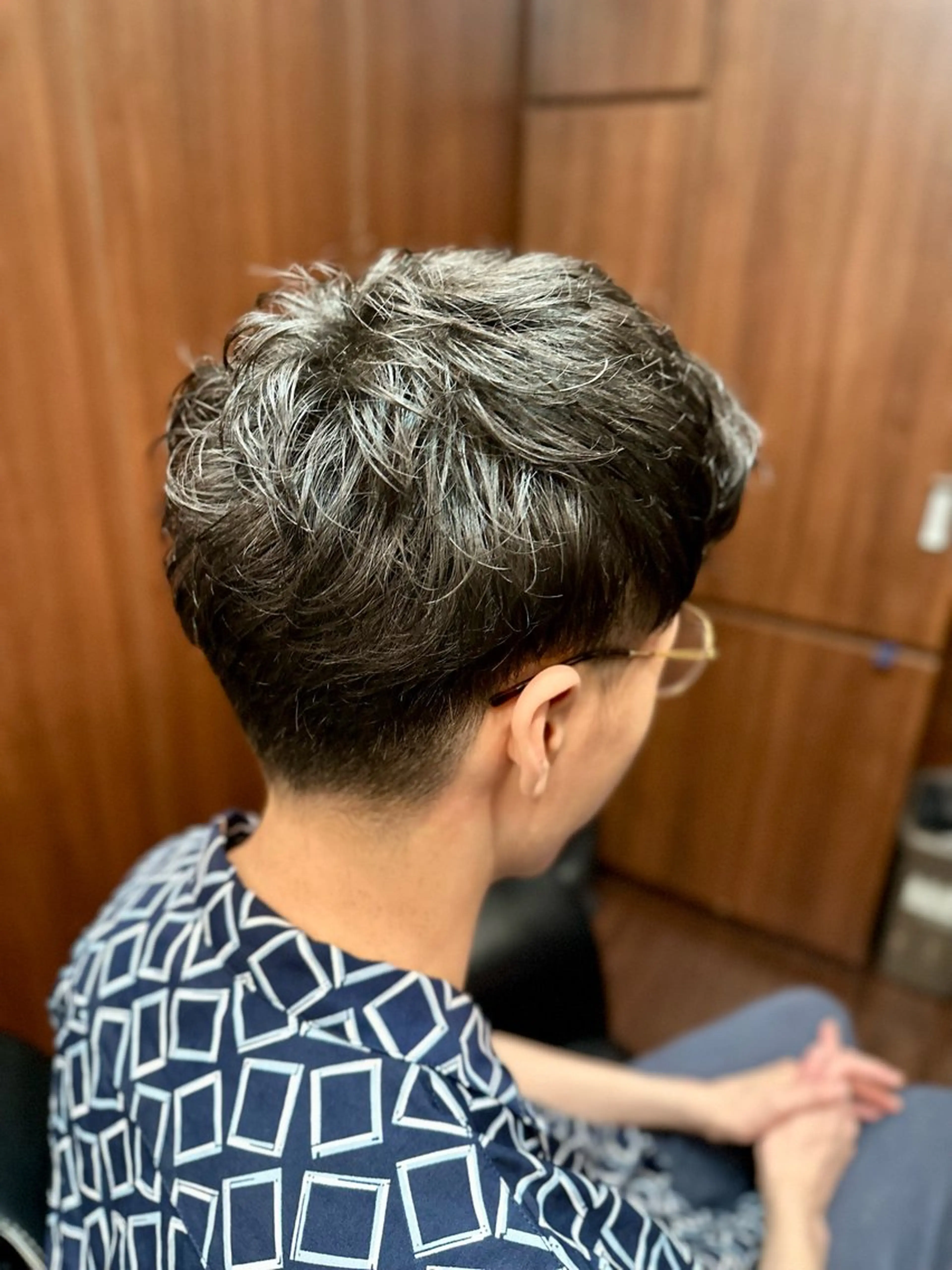 ショート メンズ 深田 千尋のヘアスタイル