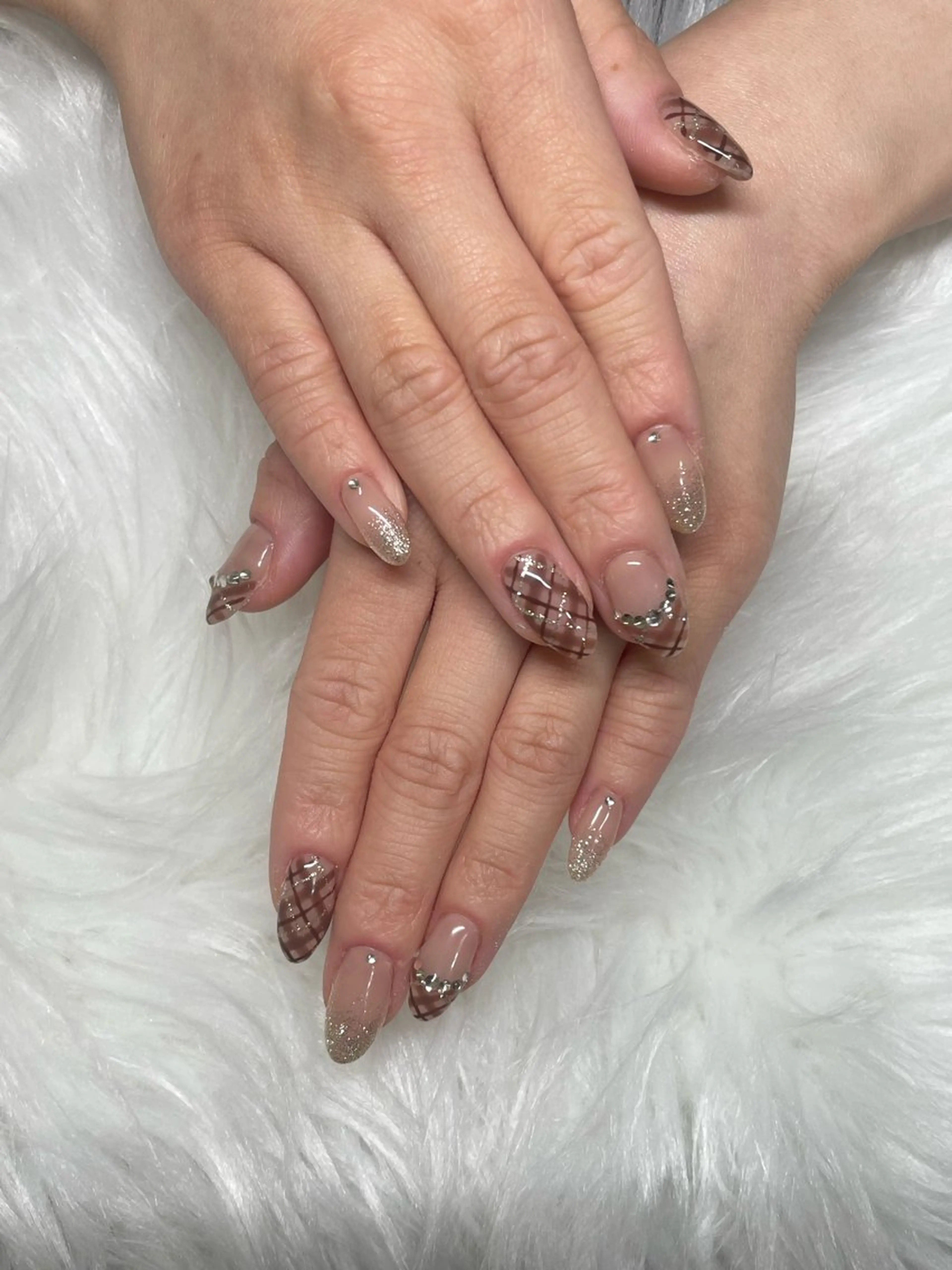 ネイル ハンドネイル オーロラ所属・YUI nailのネイルデザイン