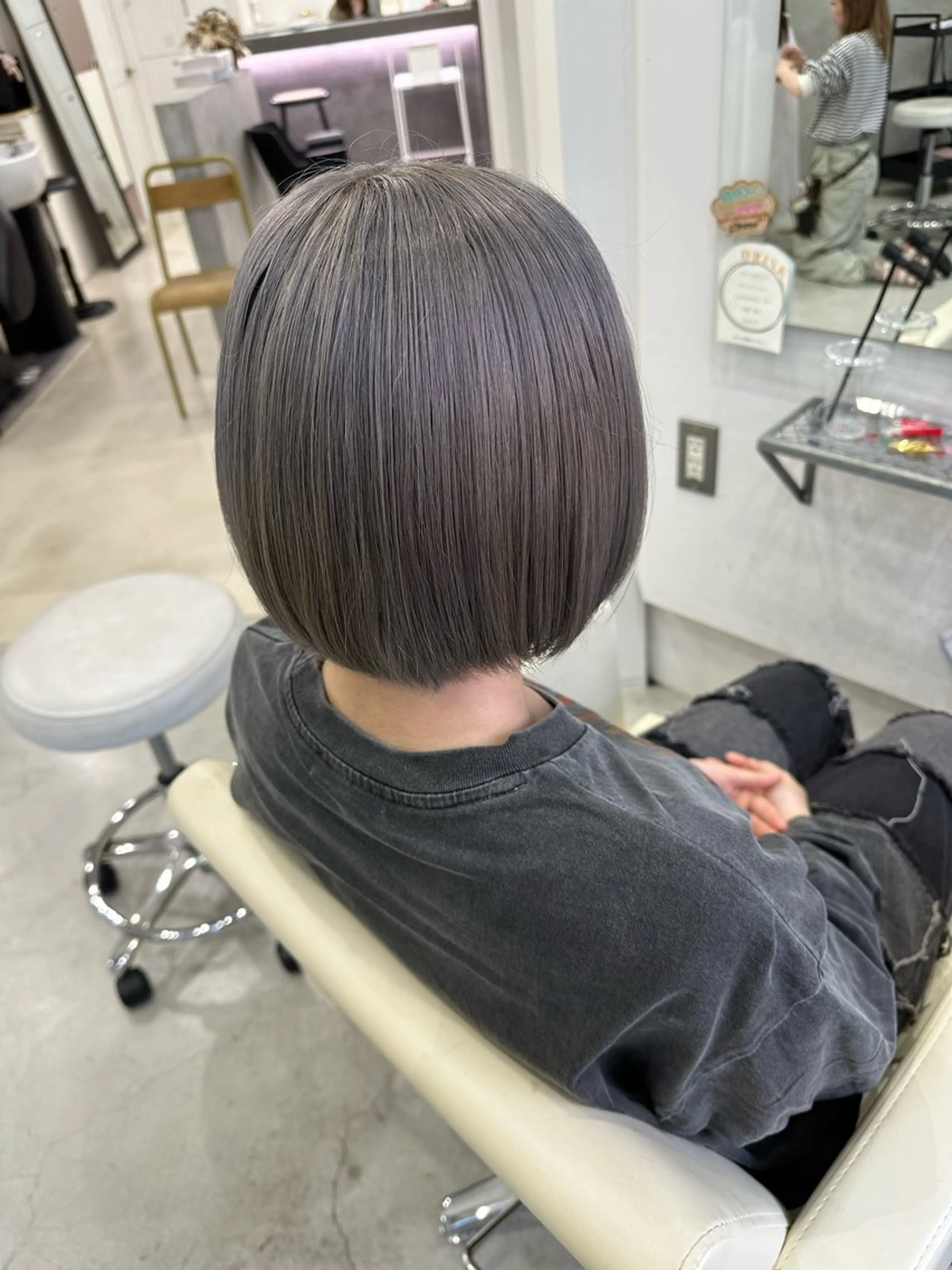 ミディアム カラー さあや 【透け感/艶感】のヘアスタイル