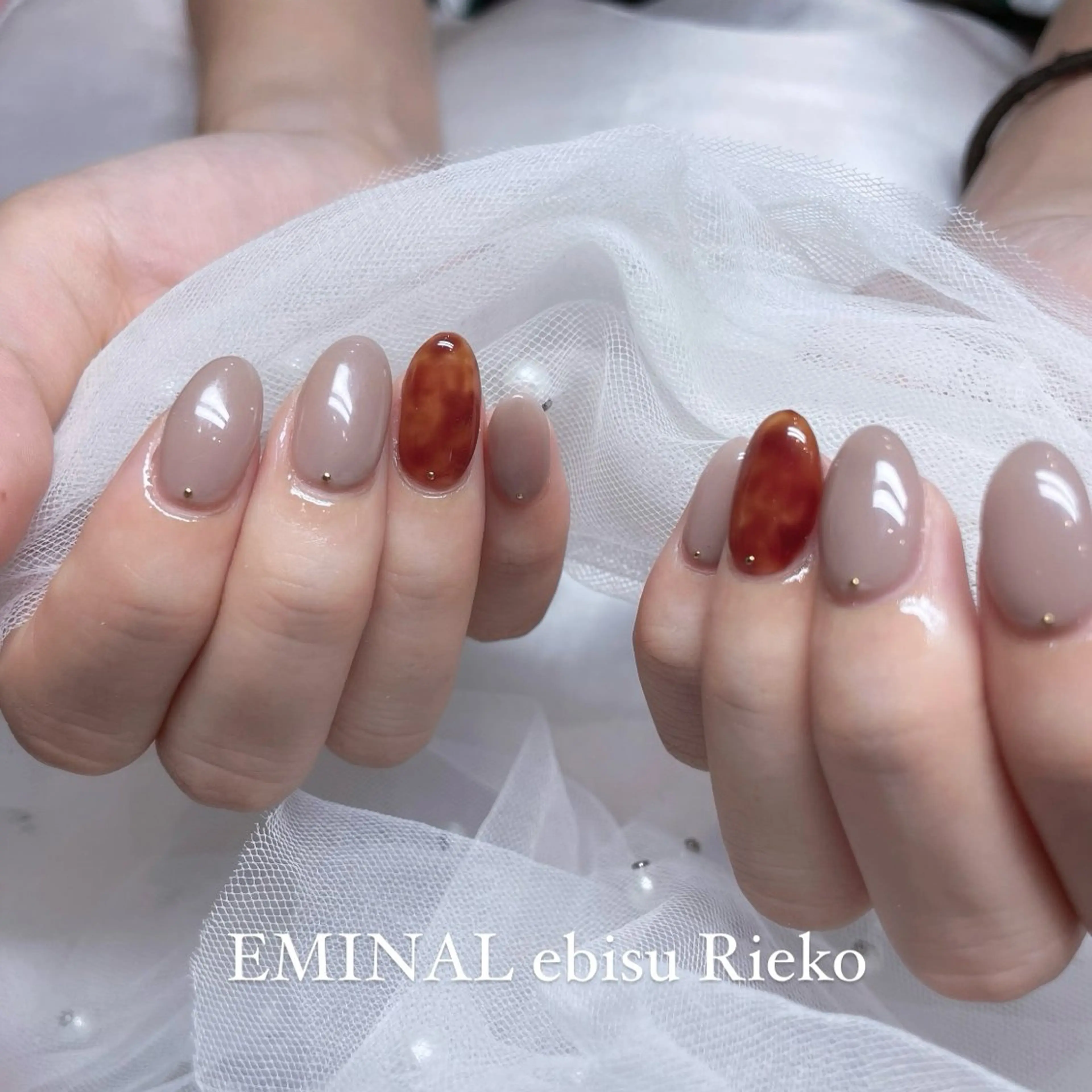 ネイル ハンドネイル Rieko EMINAL恵比寿のネイルデザイン