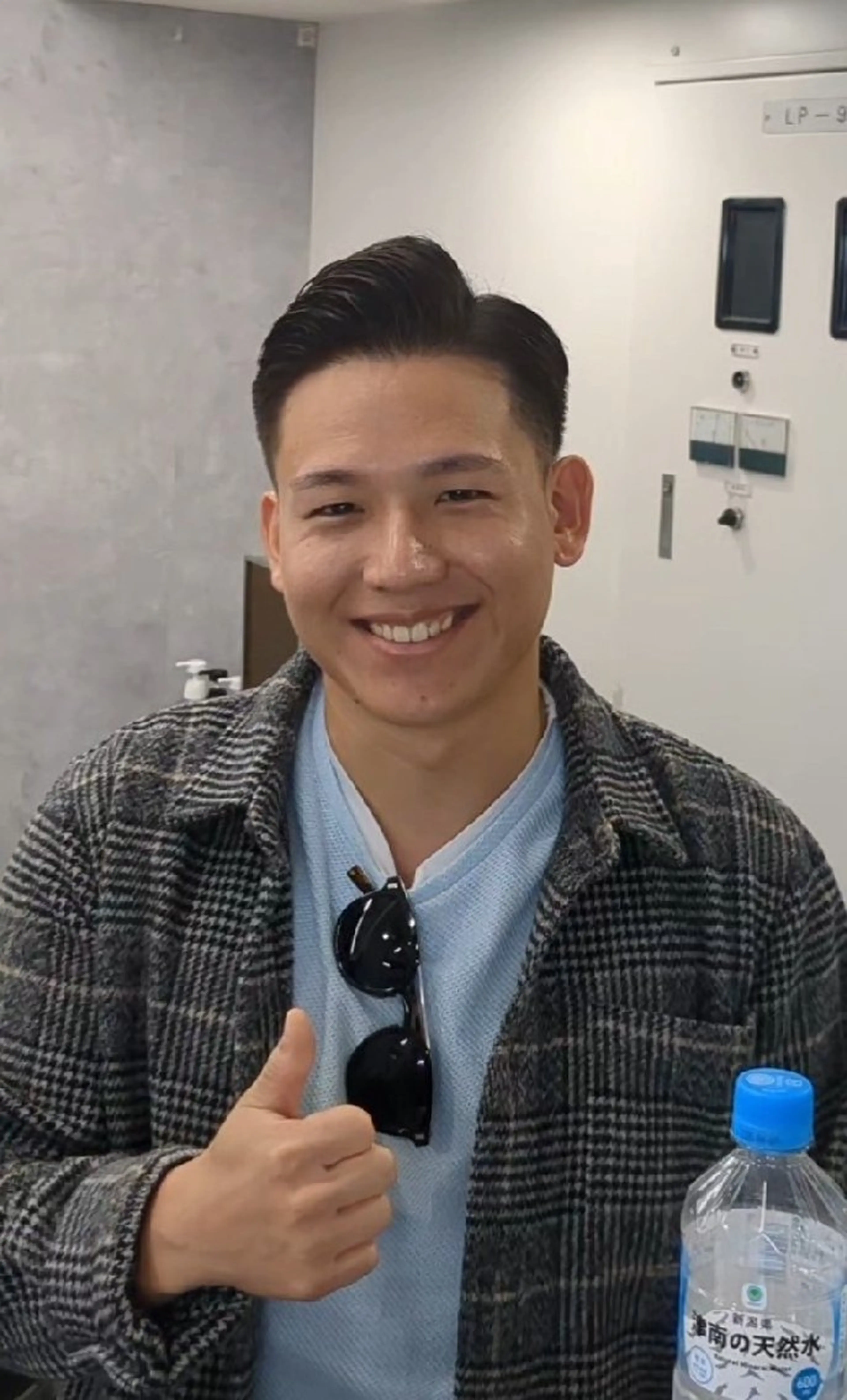 ショート メンズ キッズ 七三 メンズカット HARUMUのヘアスタイル