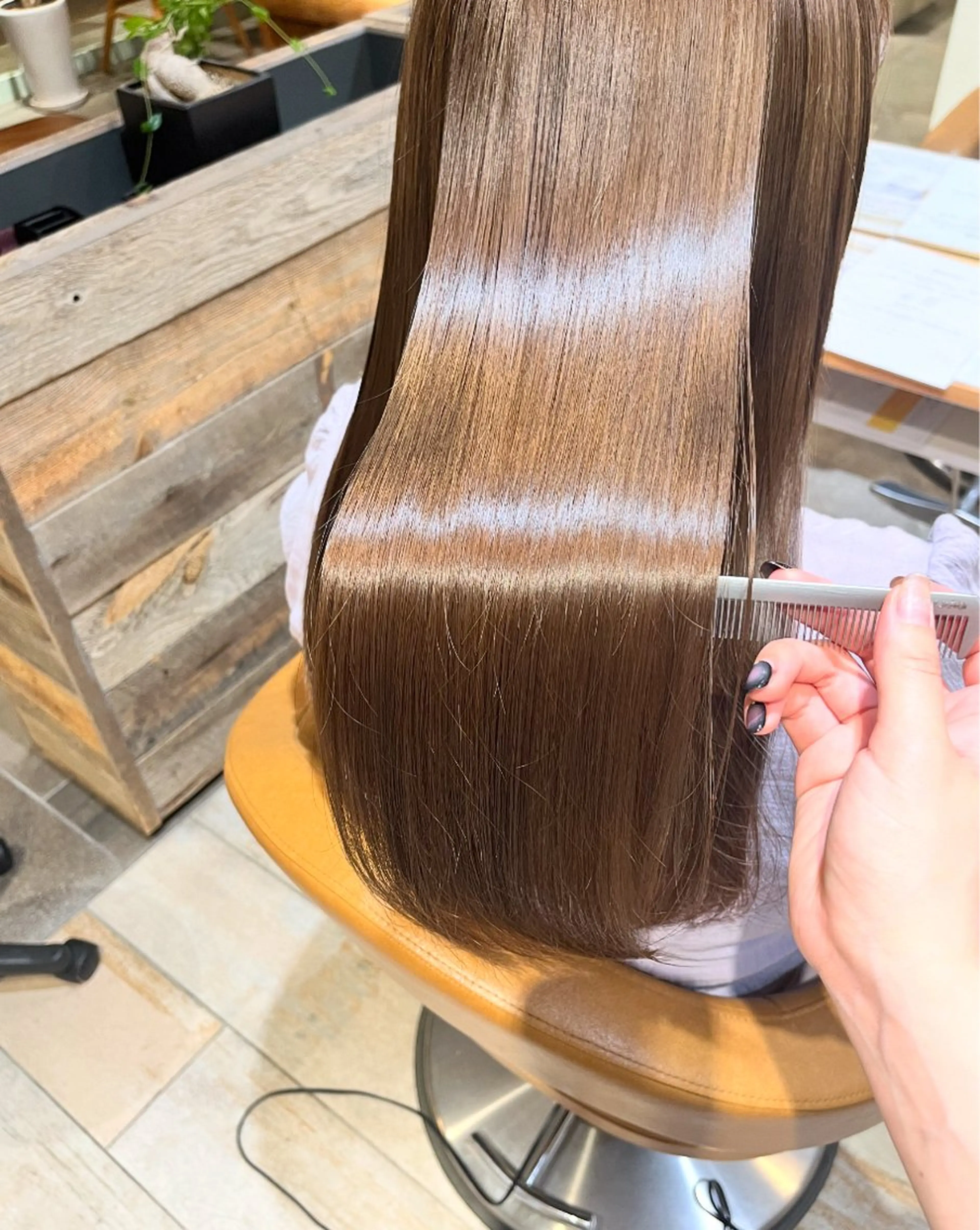 ロング カラー ブリーチ 髪質改善 トリートメント ヘアカラー トリートメント 【垢抜け艶カラー】 ♡⃛Mirai♡⃛のヘアスタイル