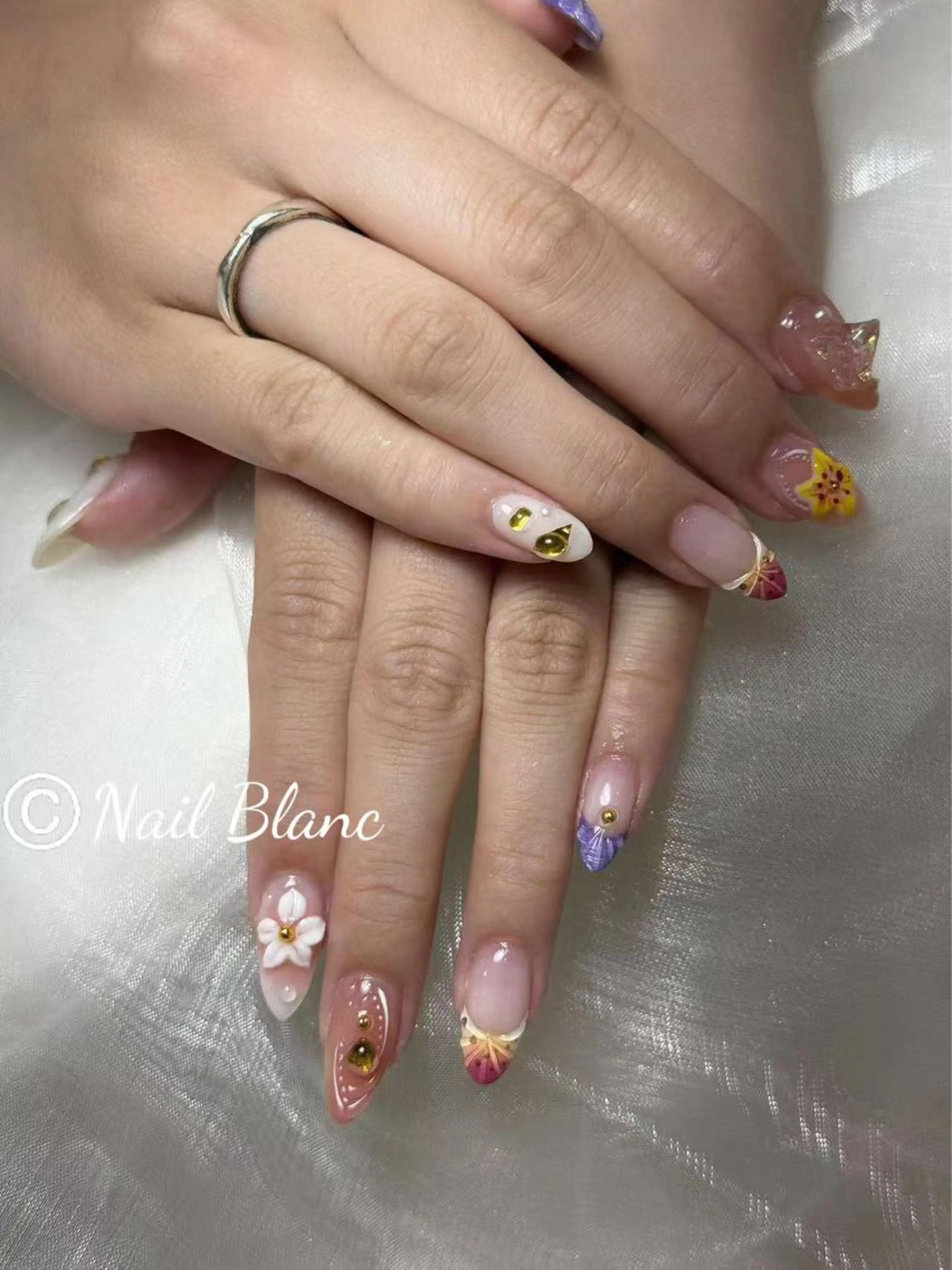 💅ゴージャス持ち込みデザインの写真