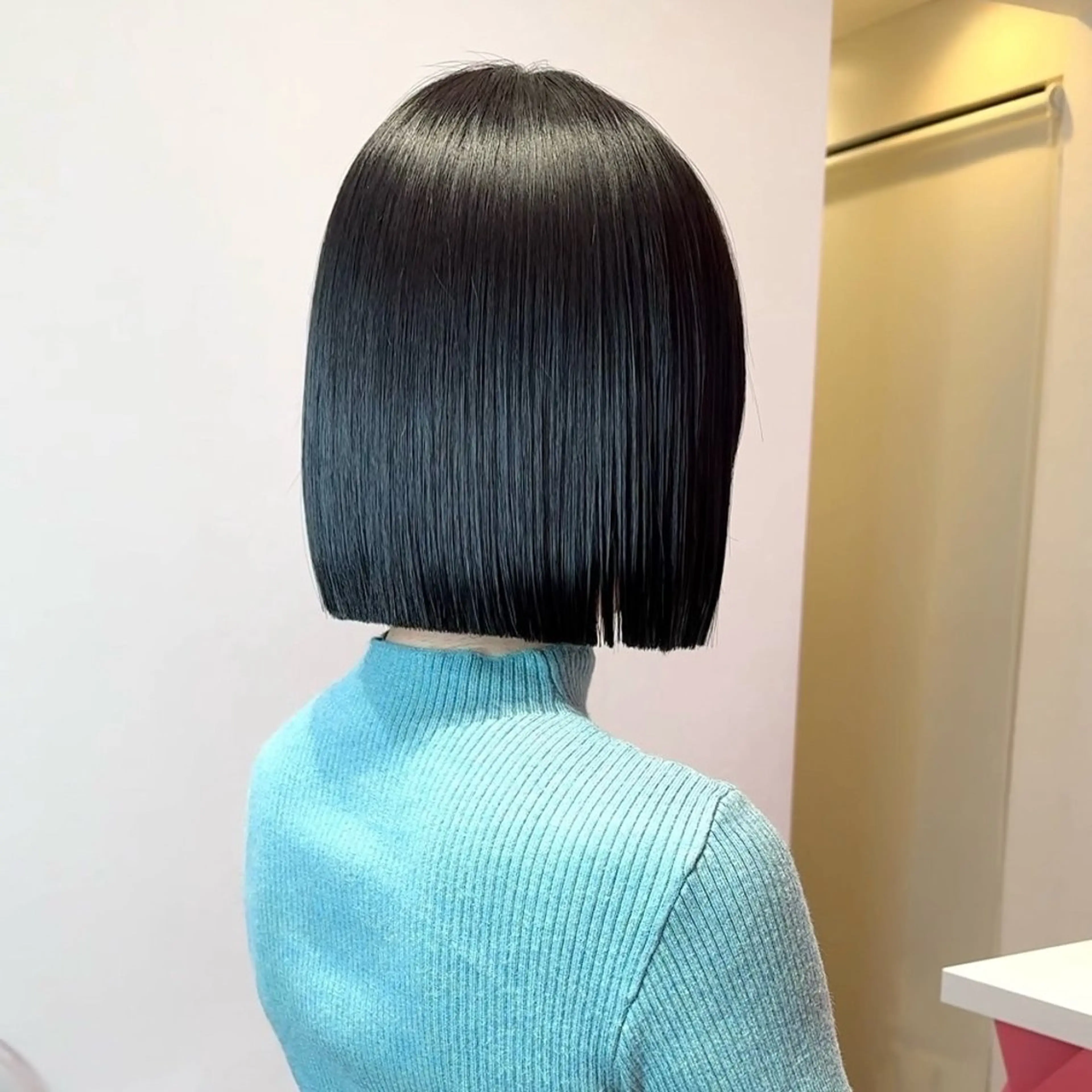ショート カット 縮毛矯正 トリートメント 銀座/韓国レイヤー髪 質改善/RYUのヘアスタイル