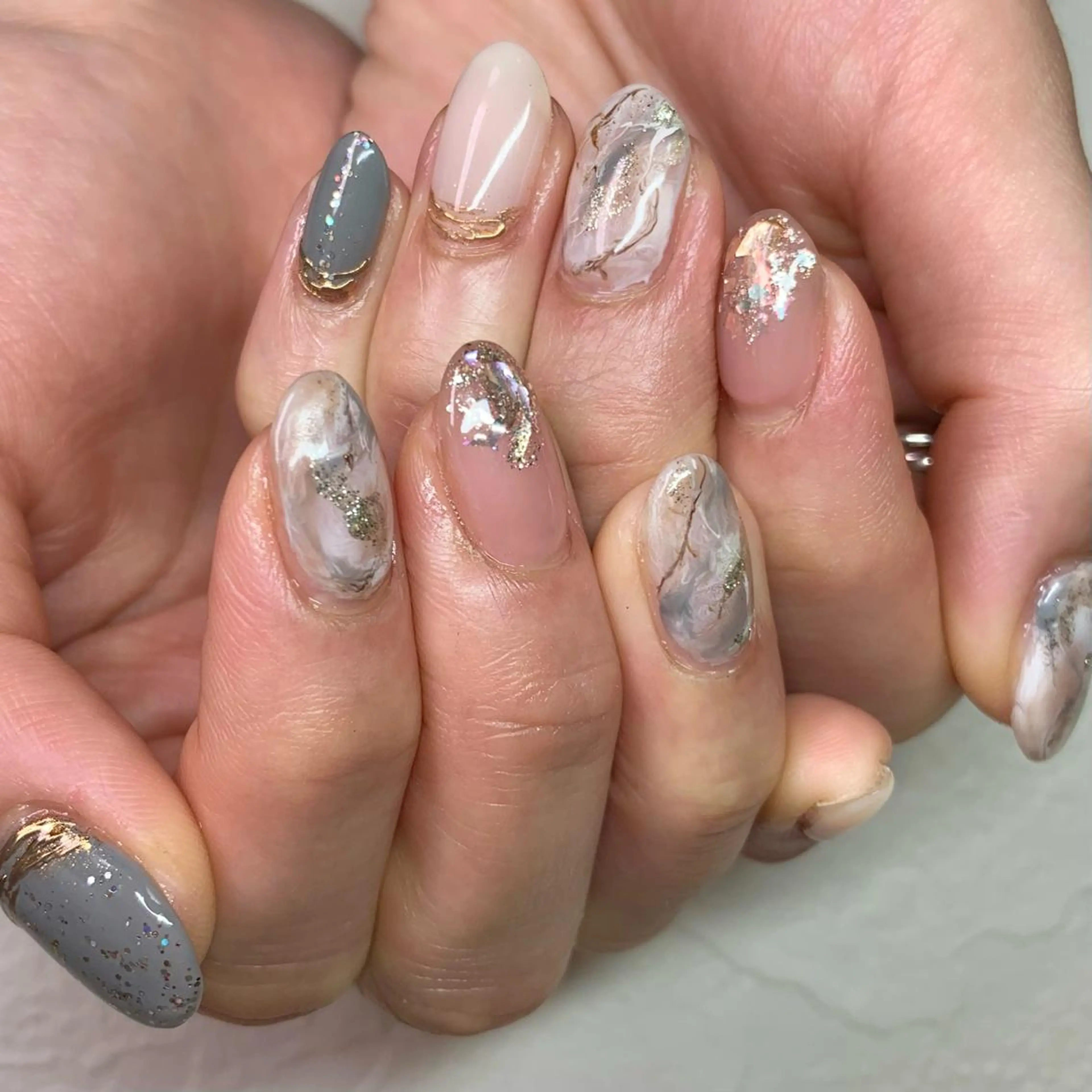 ネイル ハンドネイル ネイルスタジオ コスタ•デルマールのネイルデザイン