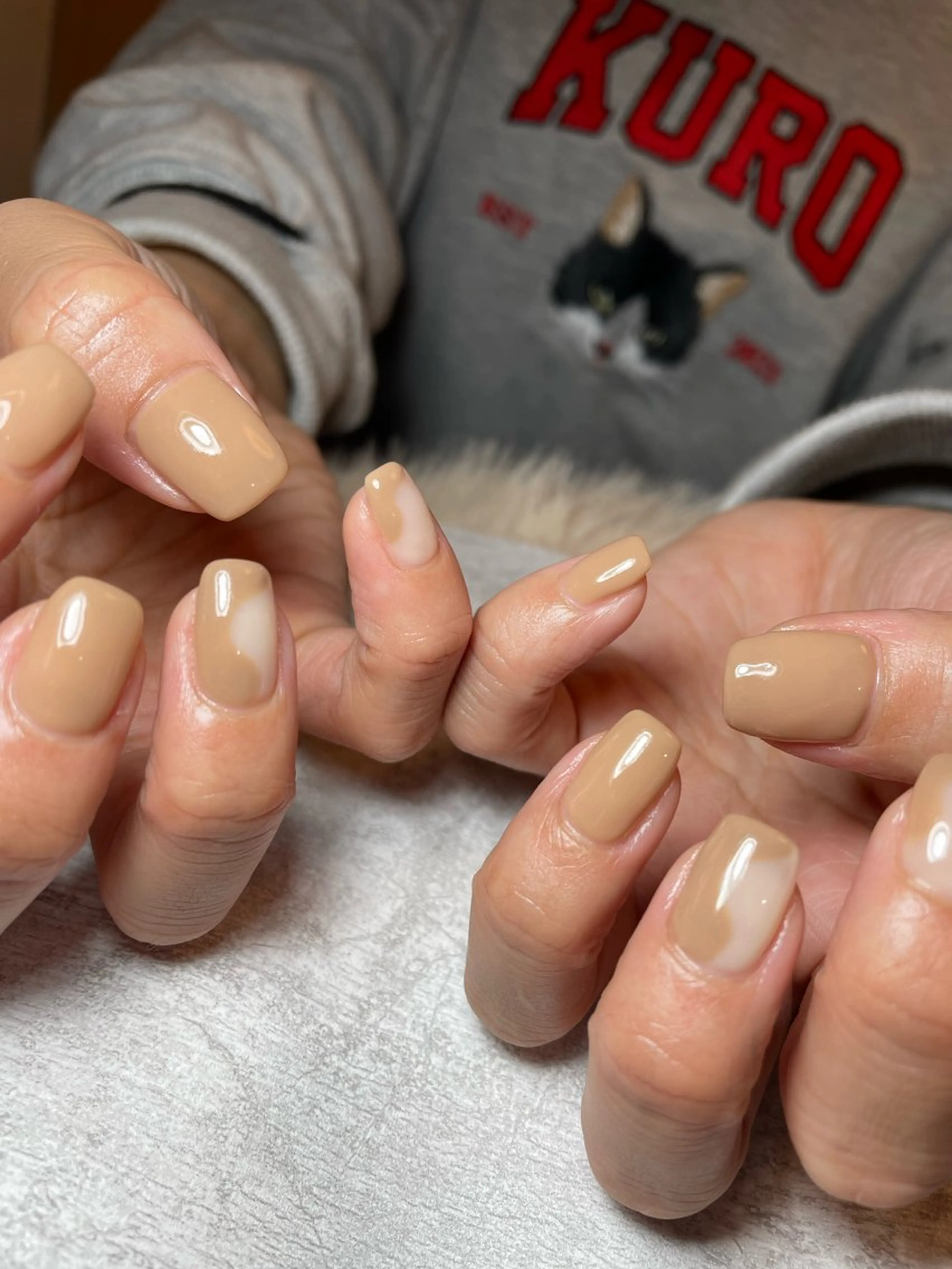 ネイル 持ち込み ニュアンスネイル BEAUTY GARDEN 【nail salon unseul】所属・nana .のネイルデザイン