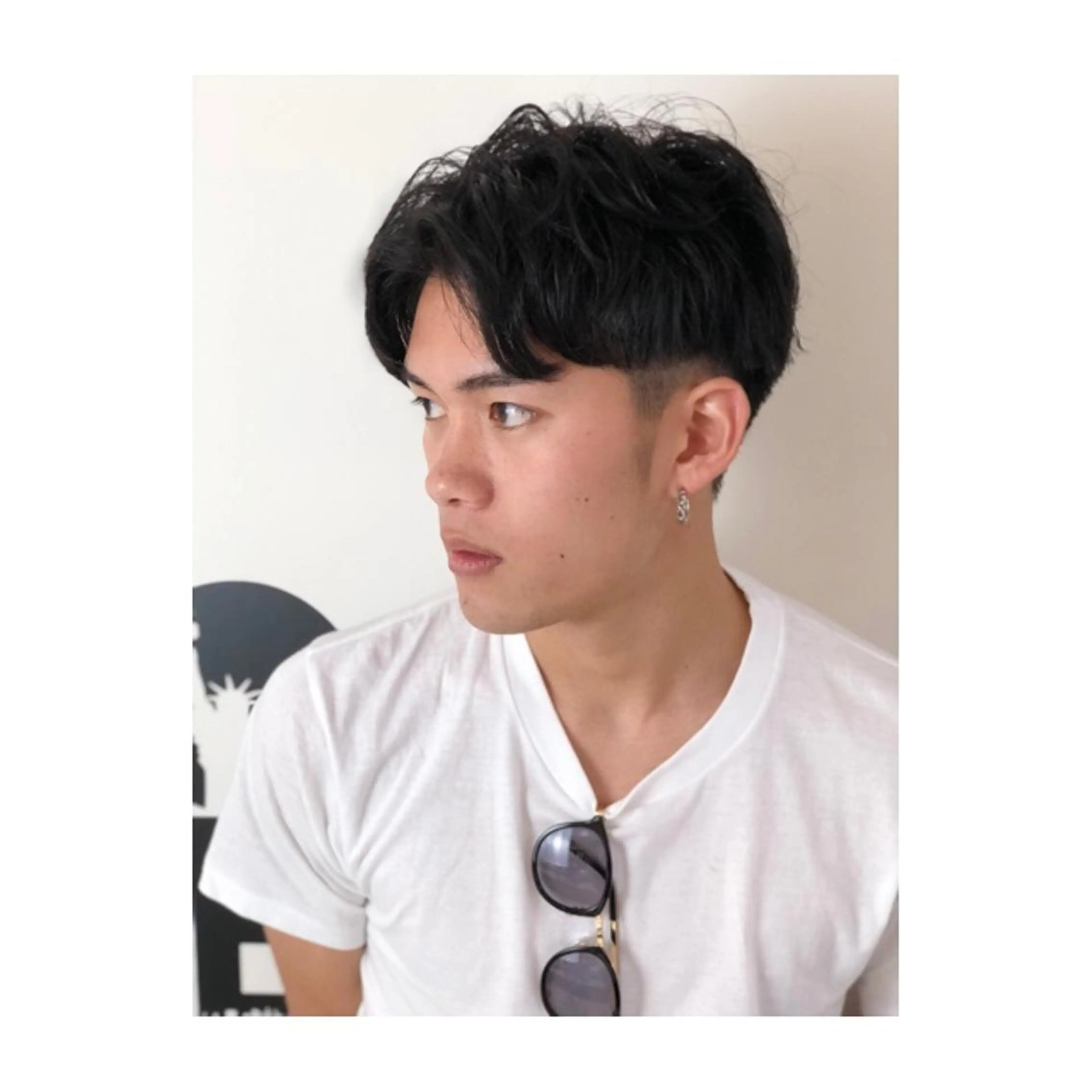 メンズ アップバング ショートが得意✂️ 藤城建太のヘアスタイル