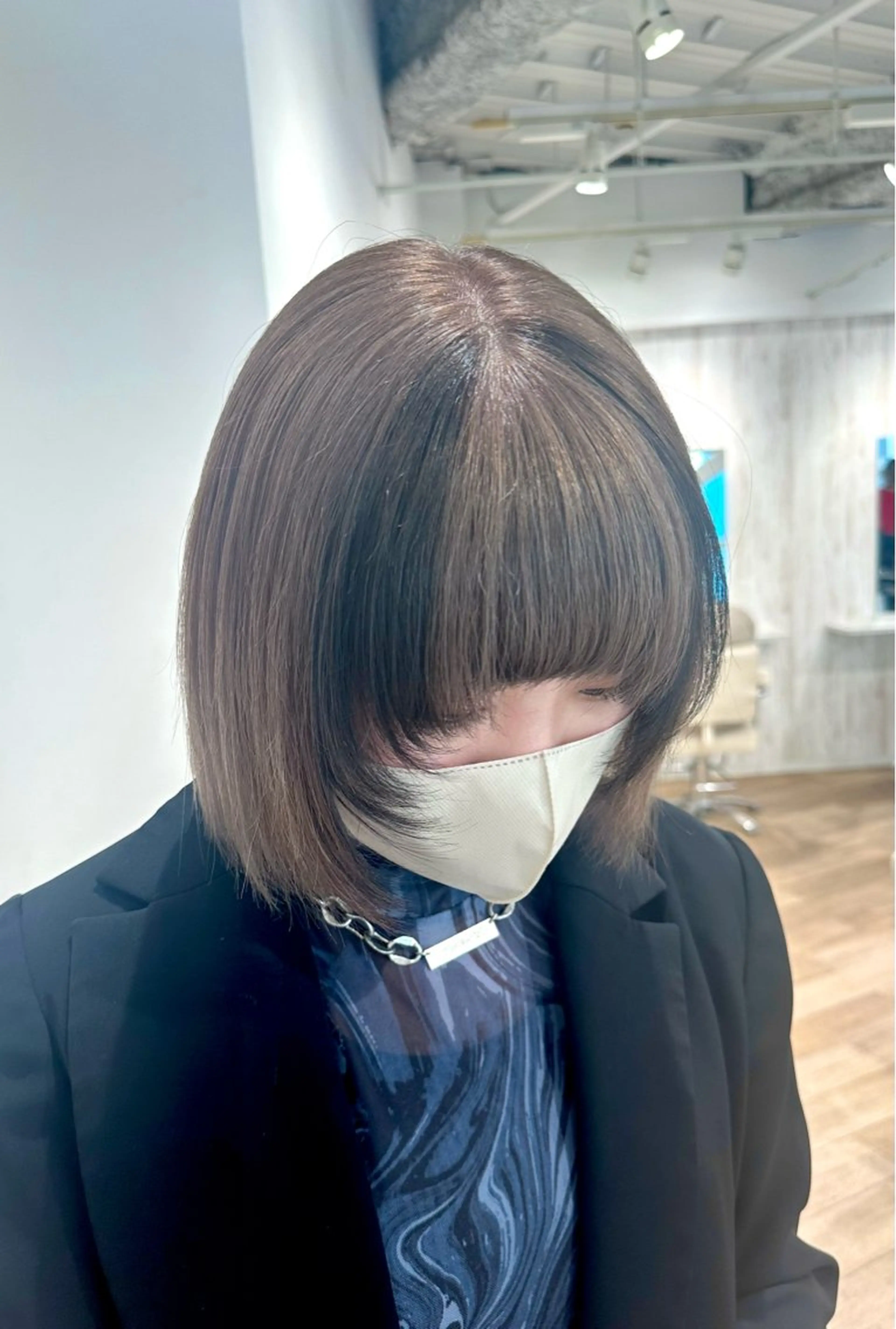ショート ヘアカラー 💛NOZOMI💛 ハイトーンカラーのヘアスタイル