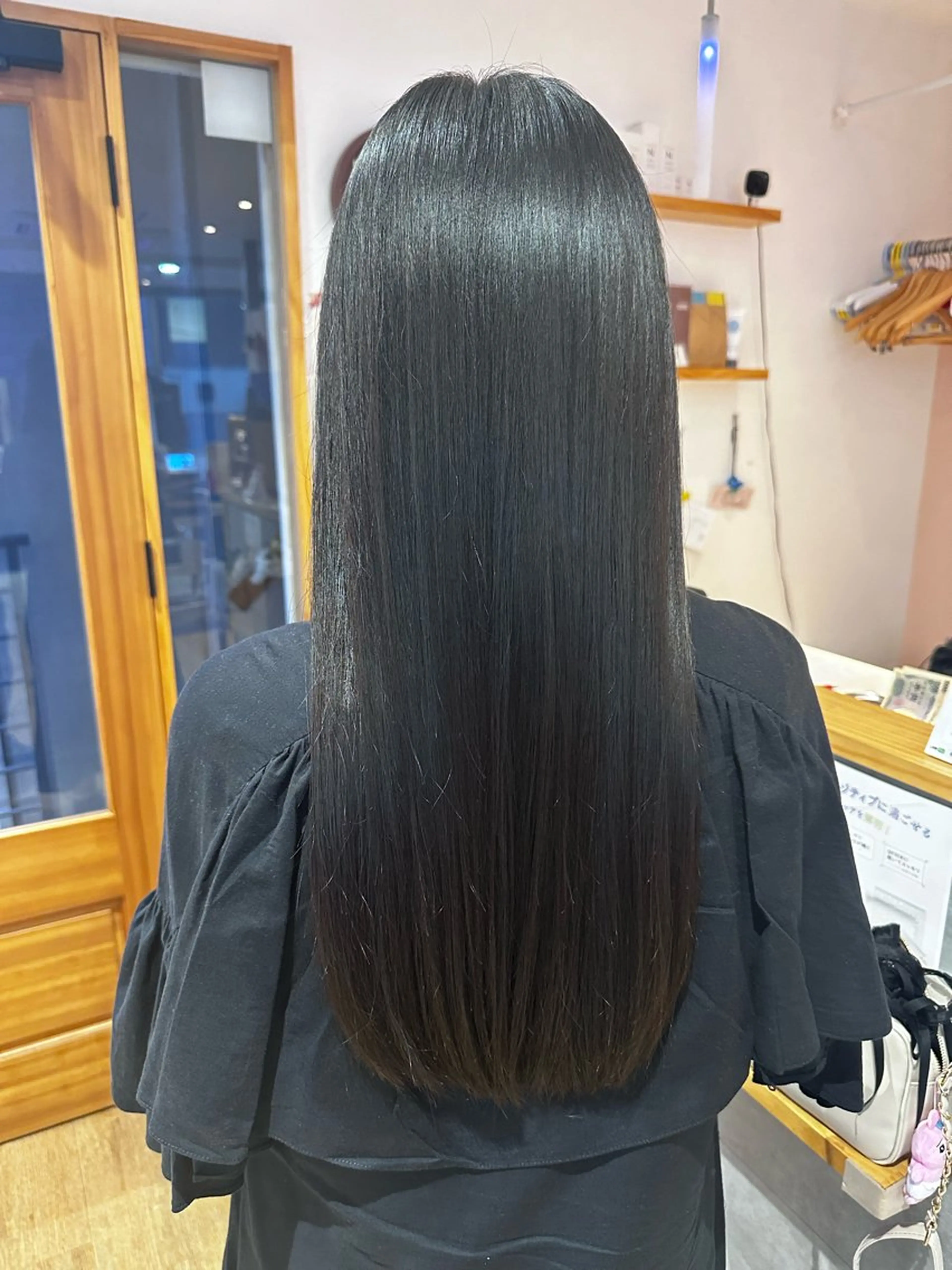 ロング ヘアカラー トリートメント S. Okuboのマツエク・マツパデザイン