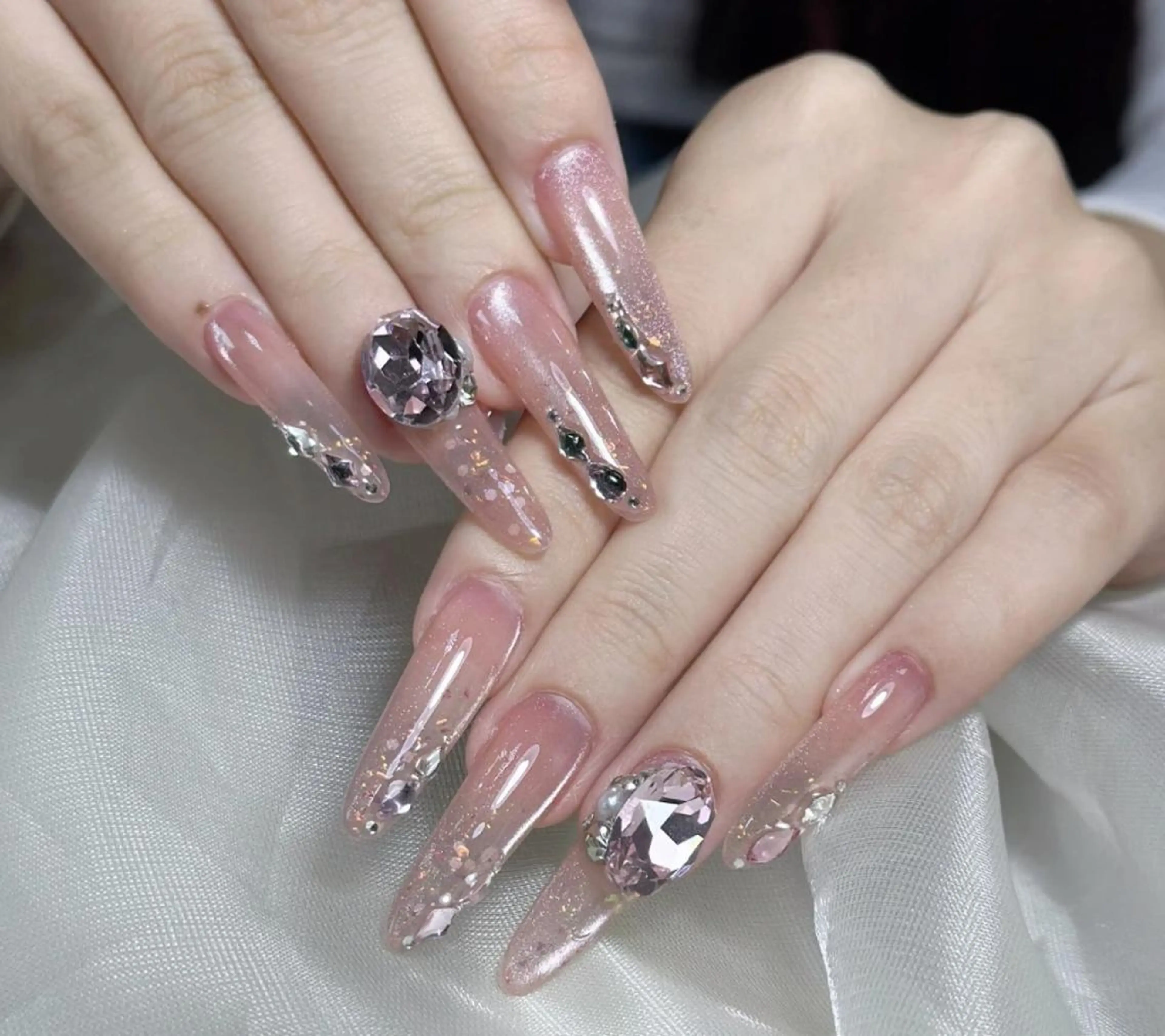 ネイル ハンドネイル By moonネイル 🌷ワンホン/韓国風のネイルデザイン