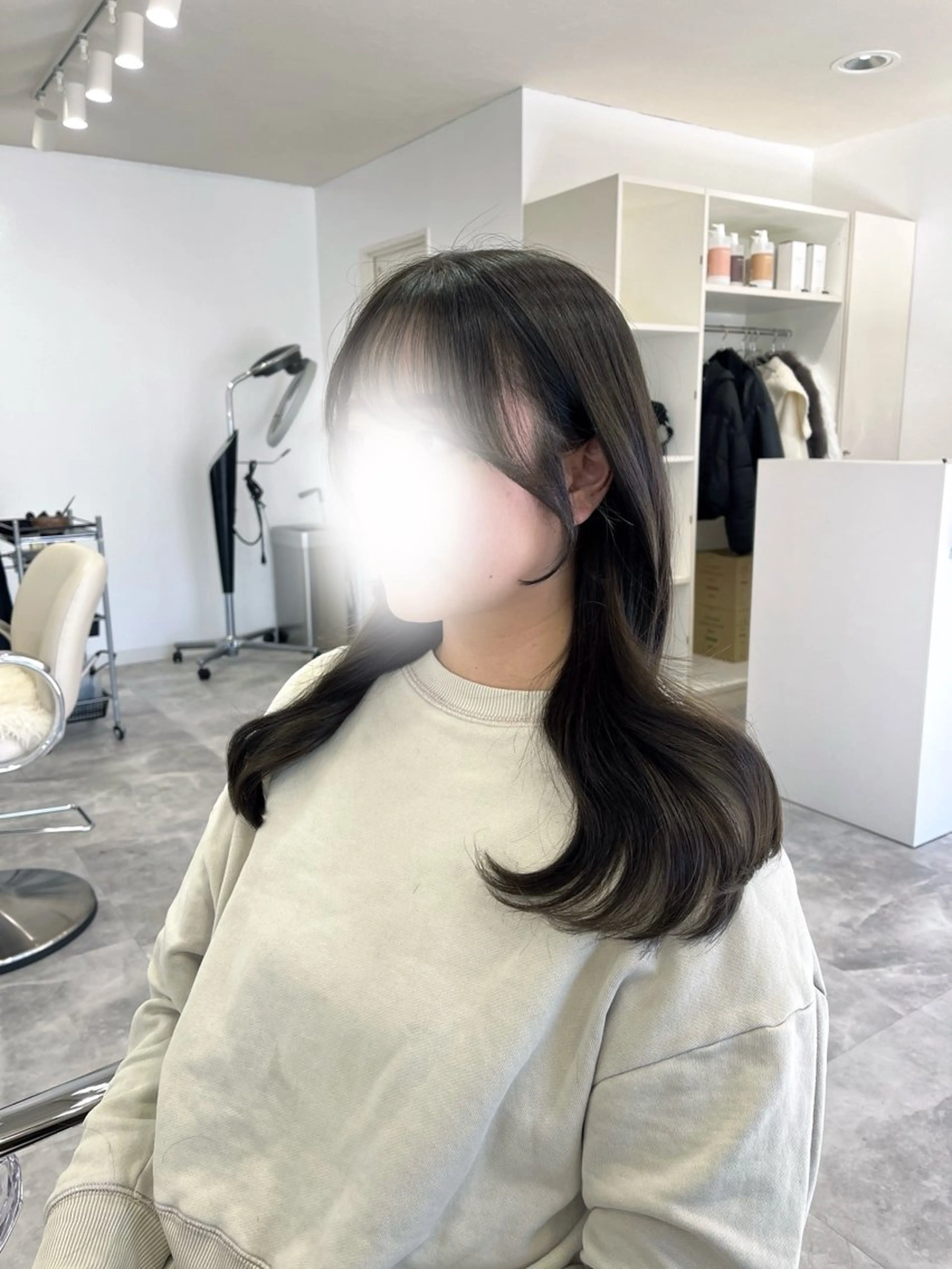 ロング カット ヘアカラー 𝑴𝑰𝑯𝑶 ／ワンホンヘアのヘアスタイル