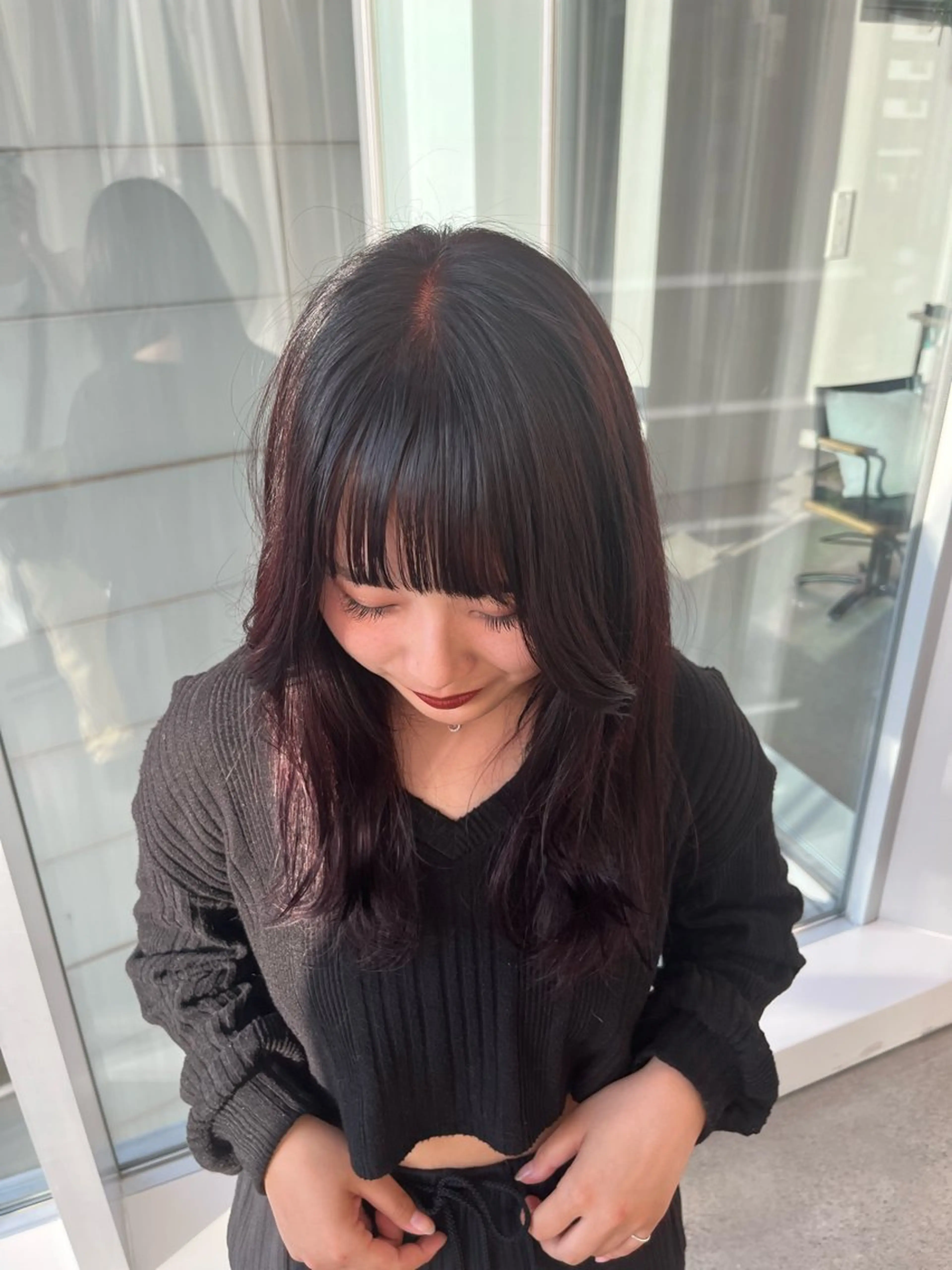 セミロング 無料カットモデル募集 ／ueno aiのヘアスタイル