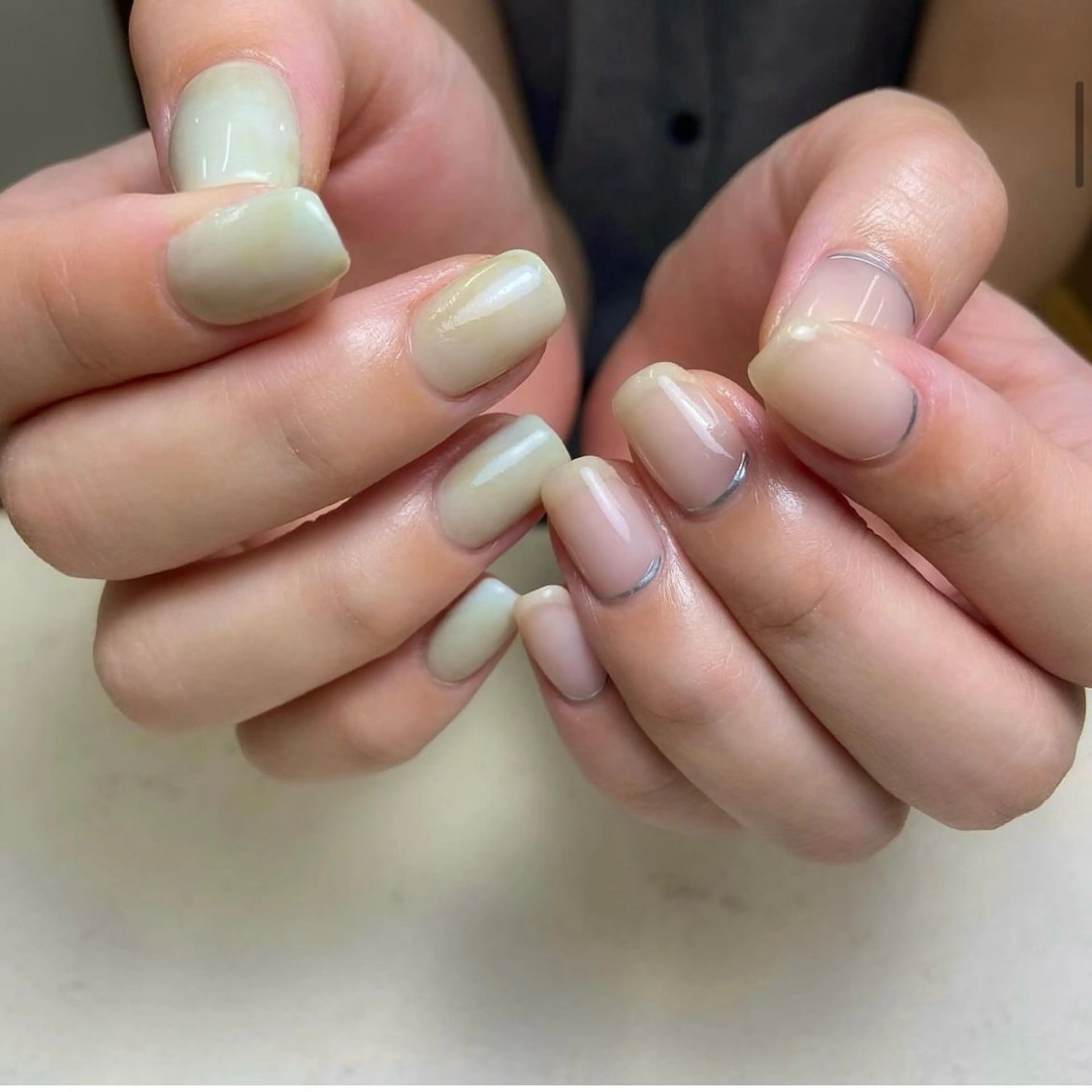 ネイル ハンドネイル nuás nail & eyeのネイルデザイン