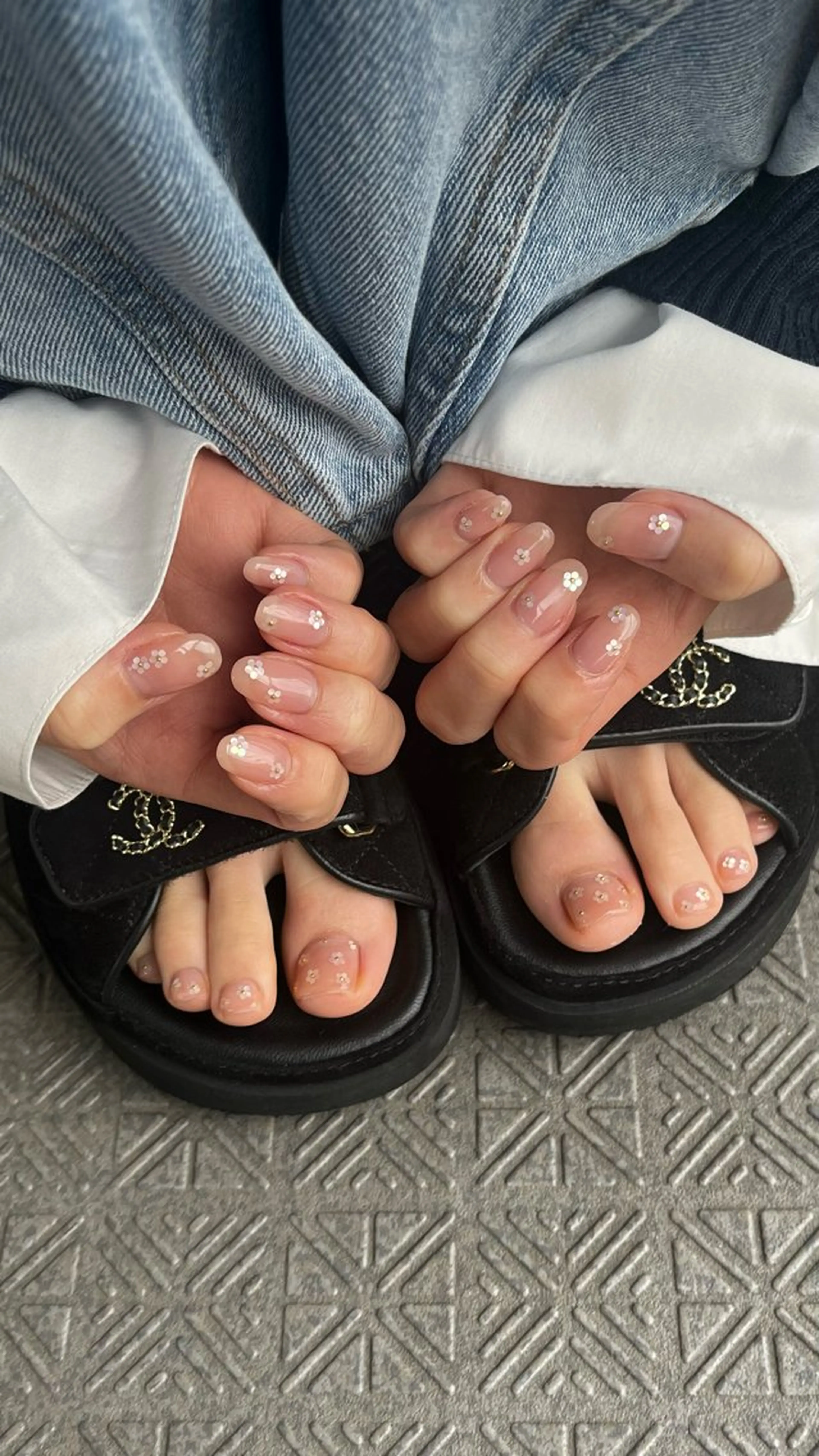 ネイル ハンドネイル フットネイル Nailsalon Fave/Rinaのネイルデザイン