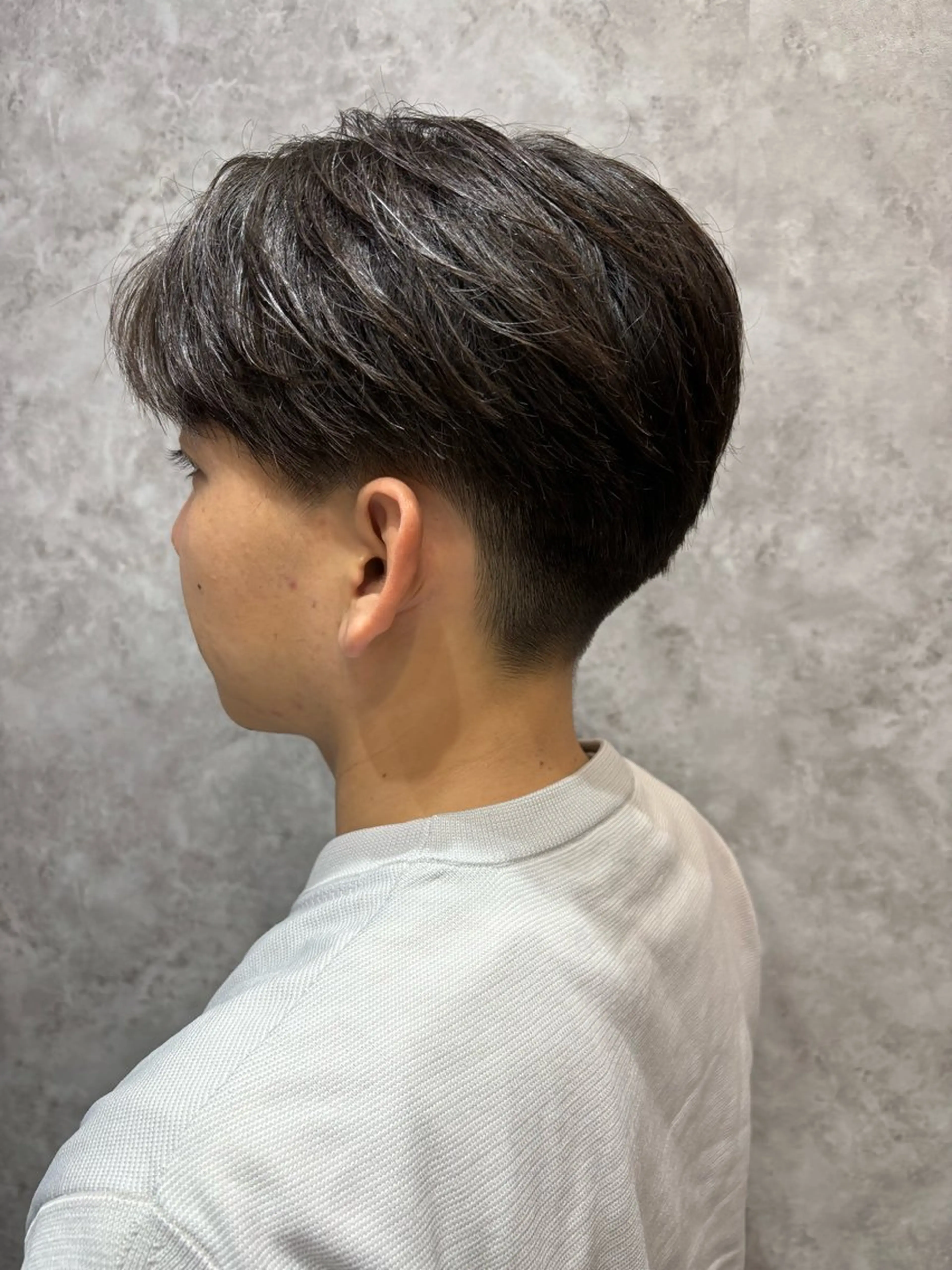ショート メンズ カット BREAZE所属・福澤玲央／博多／千代 ／メンズカットのヘアスタイル