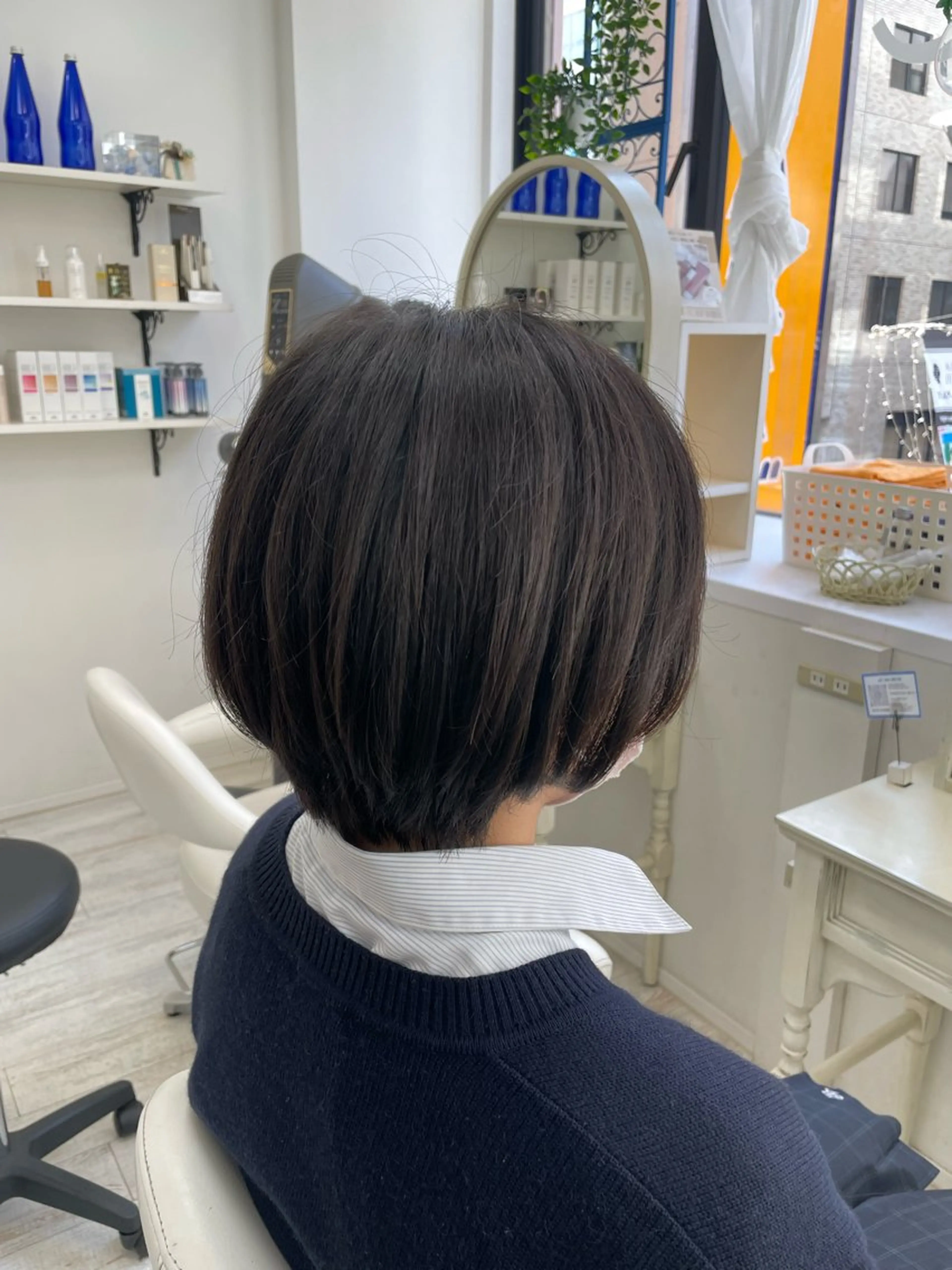 ショート カット 新籾 尚哉のヘアスタイル
