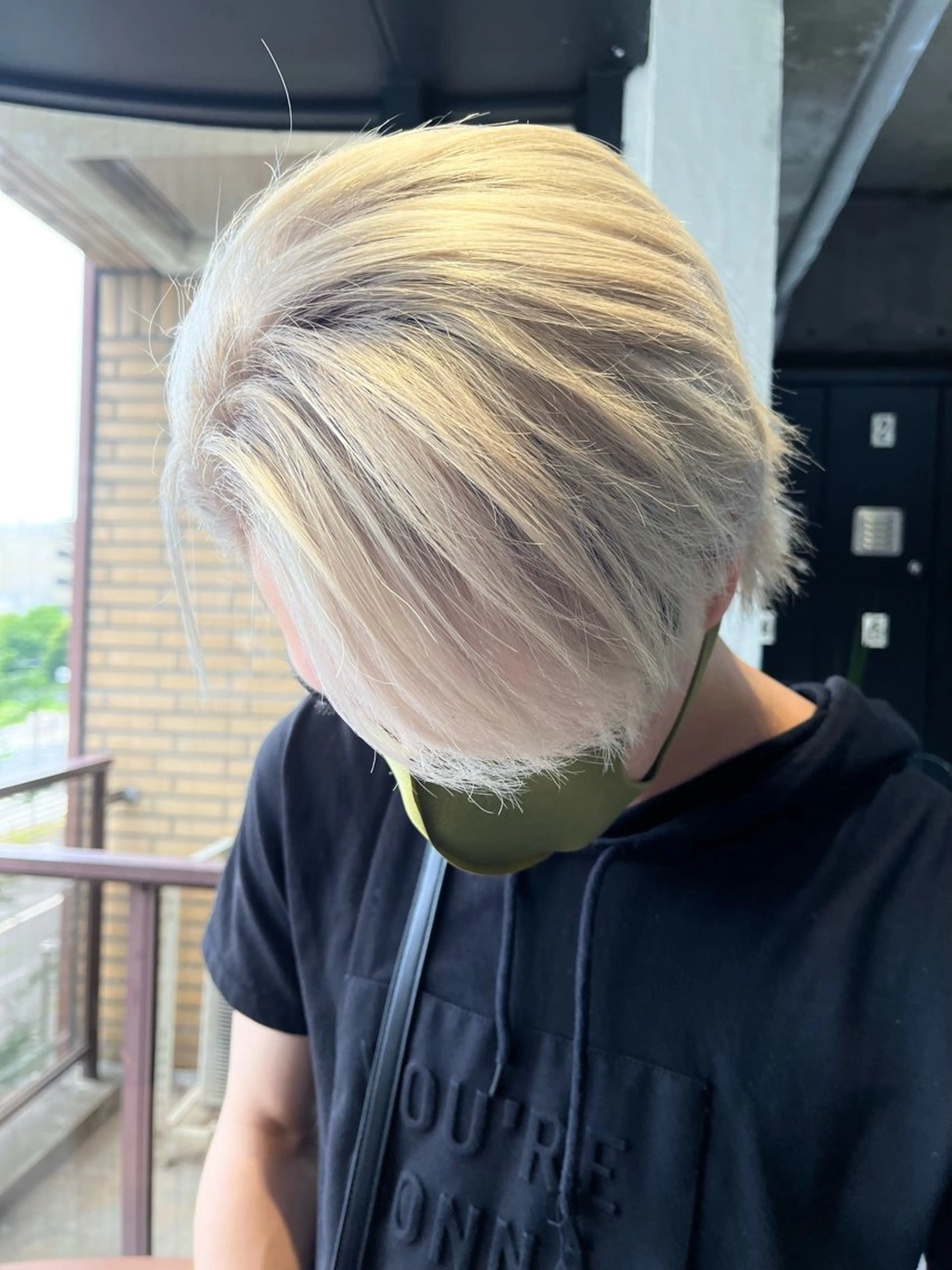 〔⚠️メンズ限定⚠️１日2名様まで🌿〕メンズカット&ケアブリーチ&1カラー&1ステップTRの写真