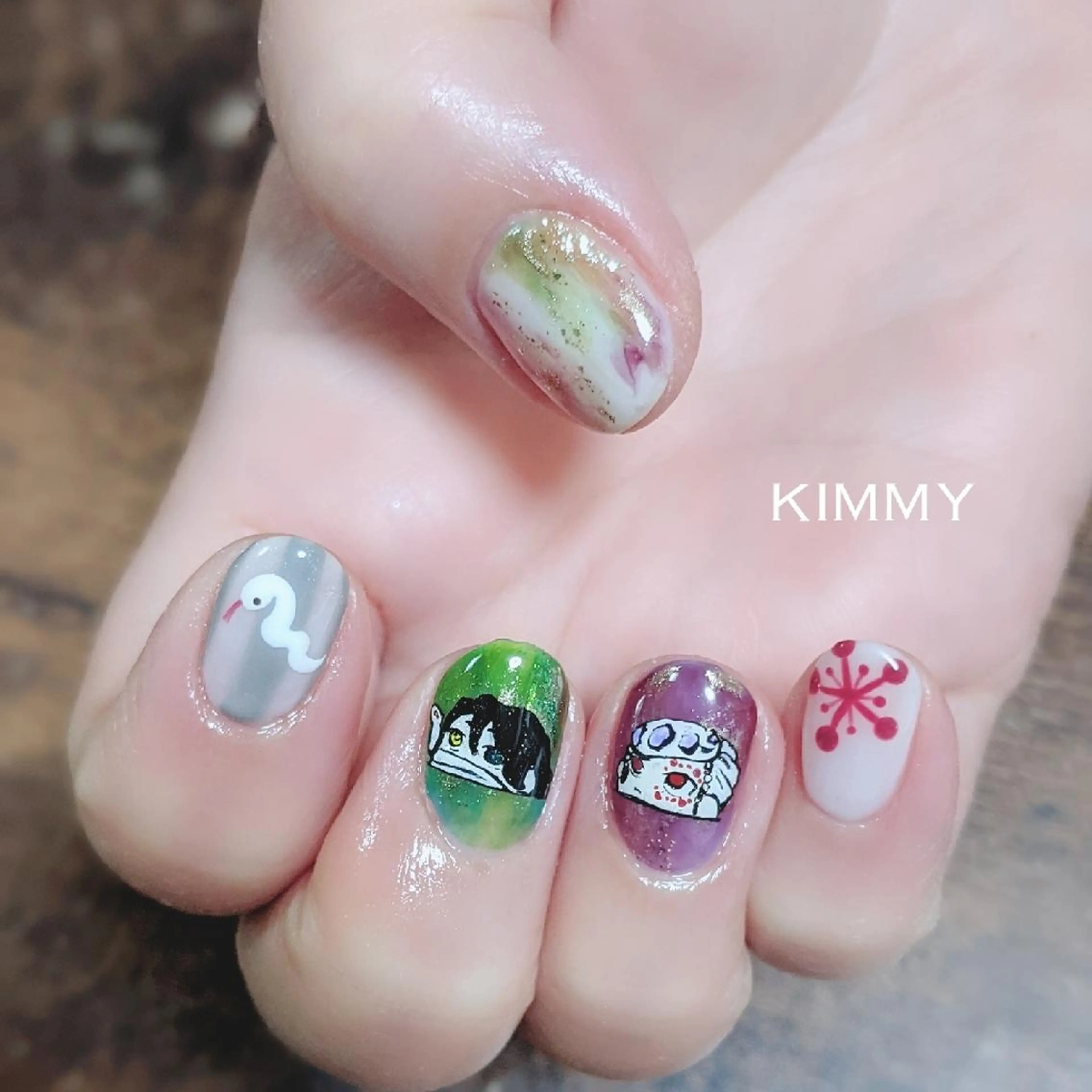 ネイル kimmy nailsのネイルデザイン