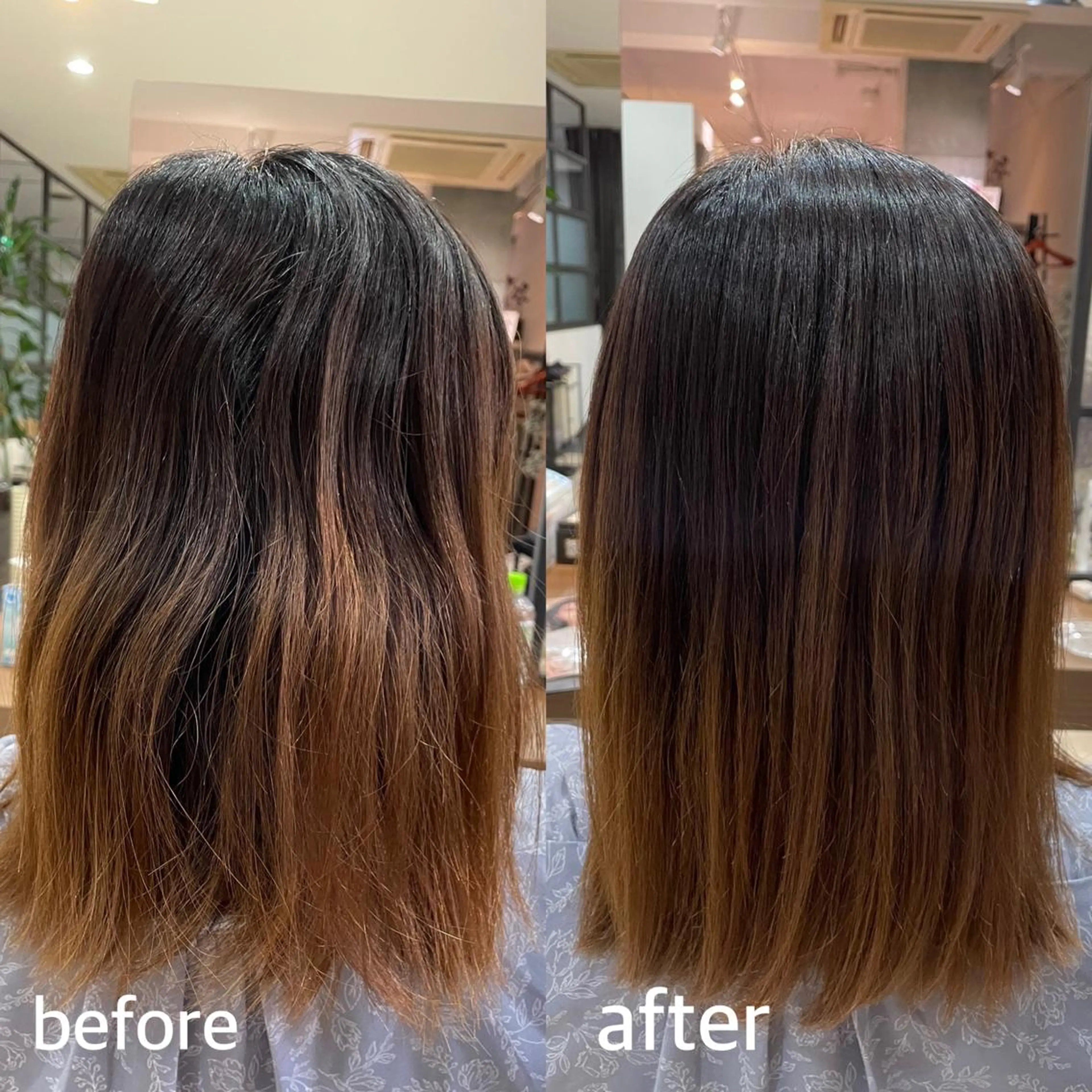 パーマ 酸性ストレート ストレートパーマ SOL .✂︎ 松永李帆のヘアスタイル