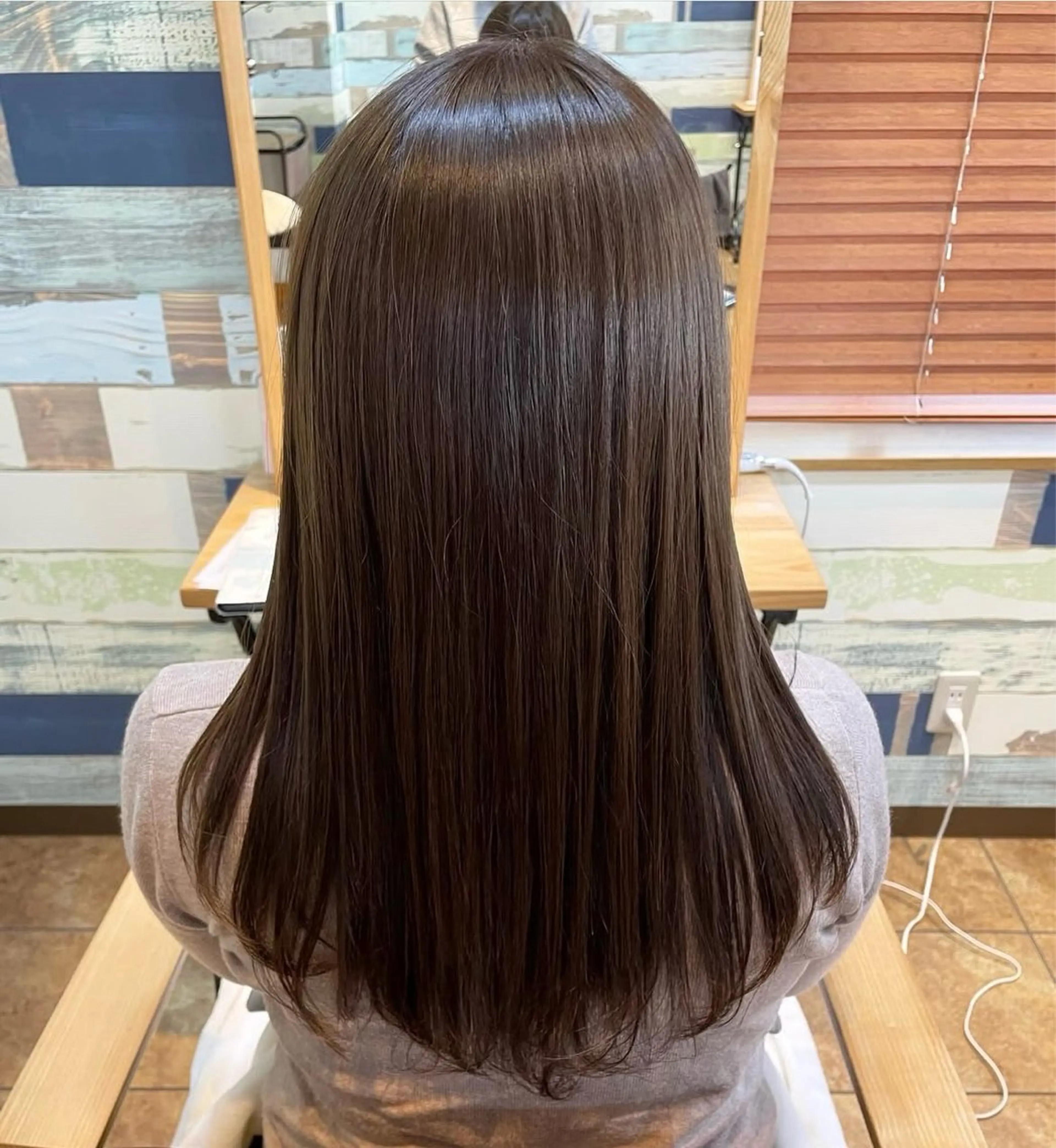 カラー ヘアカラー 透明感カラー🫧🩵 林　菜々美のヘアスタイル
