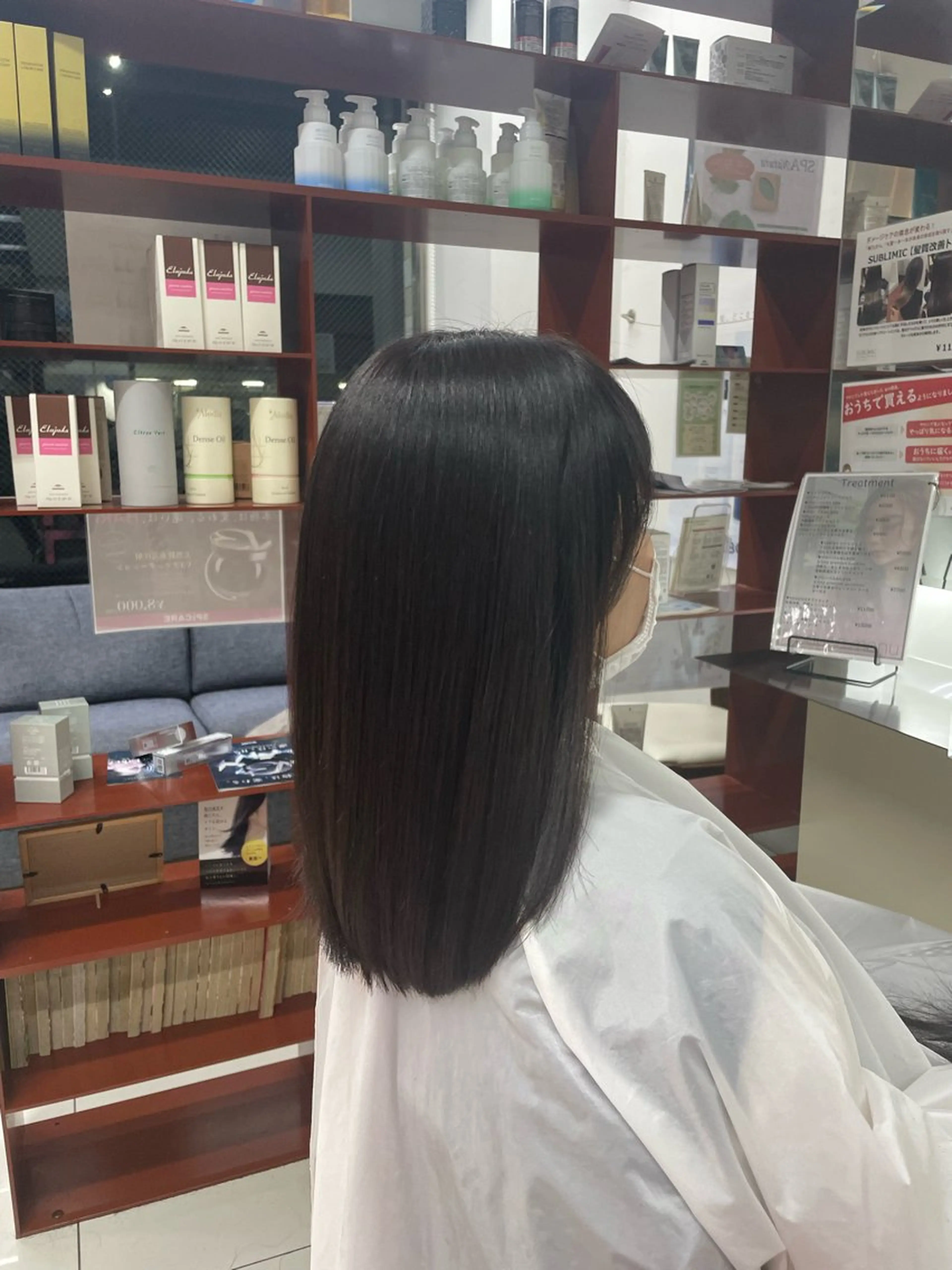 ロング カラー 🎀ゆい🎀 うるつや縮毛矯正🎀のヘアスタイル