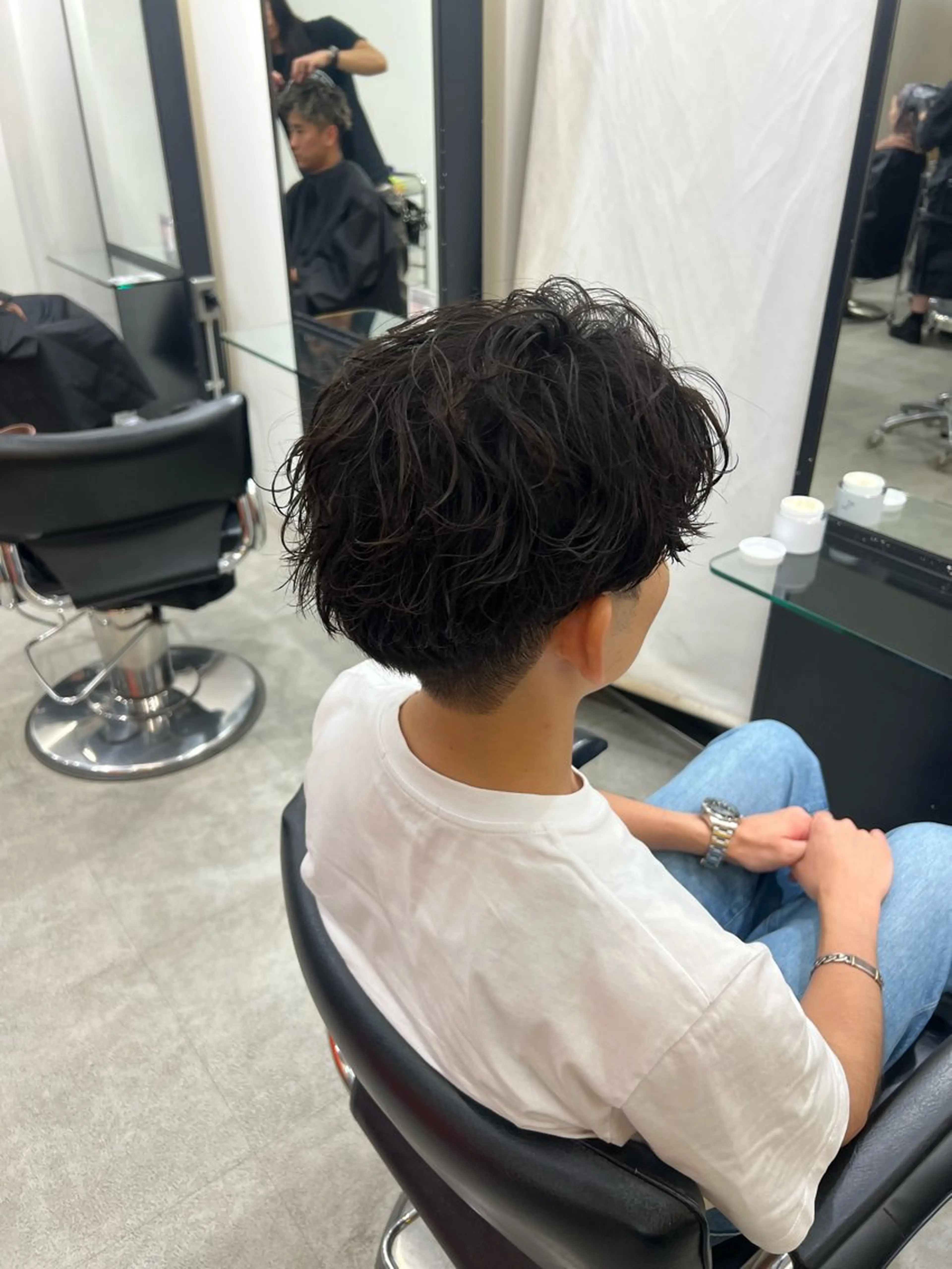 パーマ メンズ fifth神宮前 HIN★T★のヘアスタイル