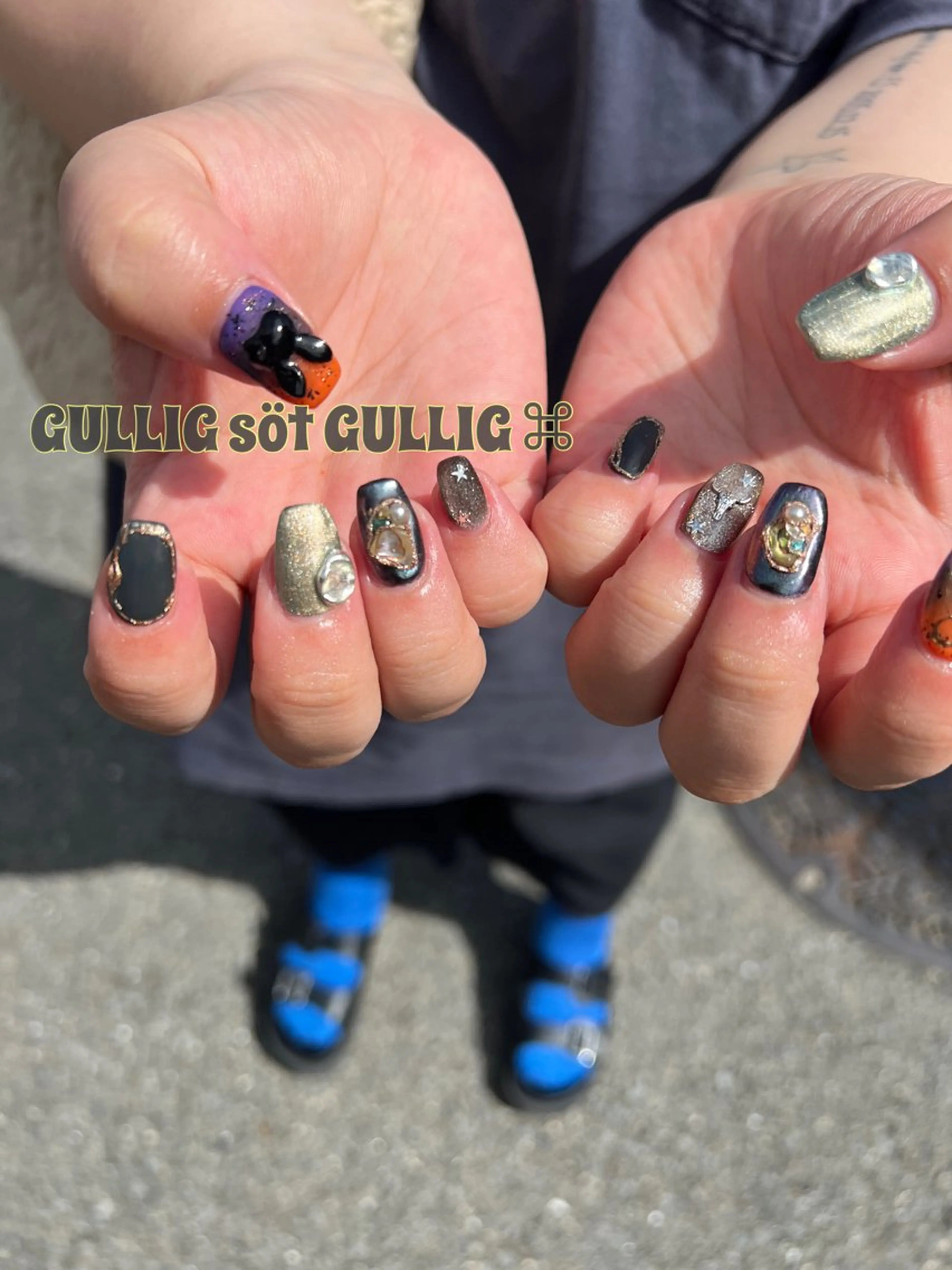 ネイル ハンドネイル フットネイル GULLIG söt GULLIGのネイルデザイン