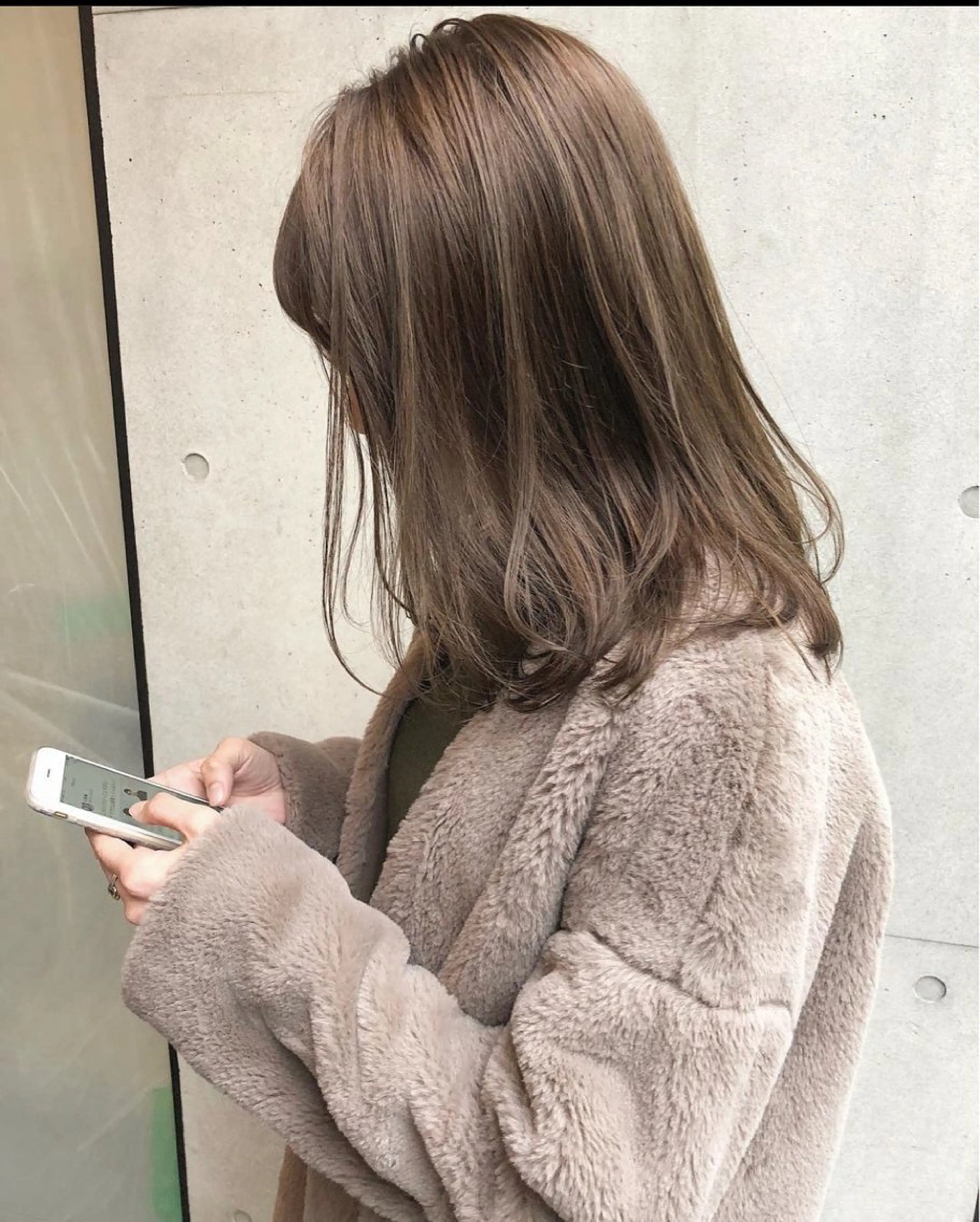 💕色落ちもかわいい💕ブリーチなし透明感カラー＋似合わせカット＋色持ち倍増ミルボンTRの写真
