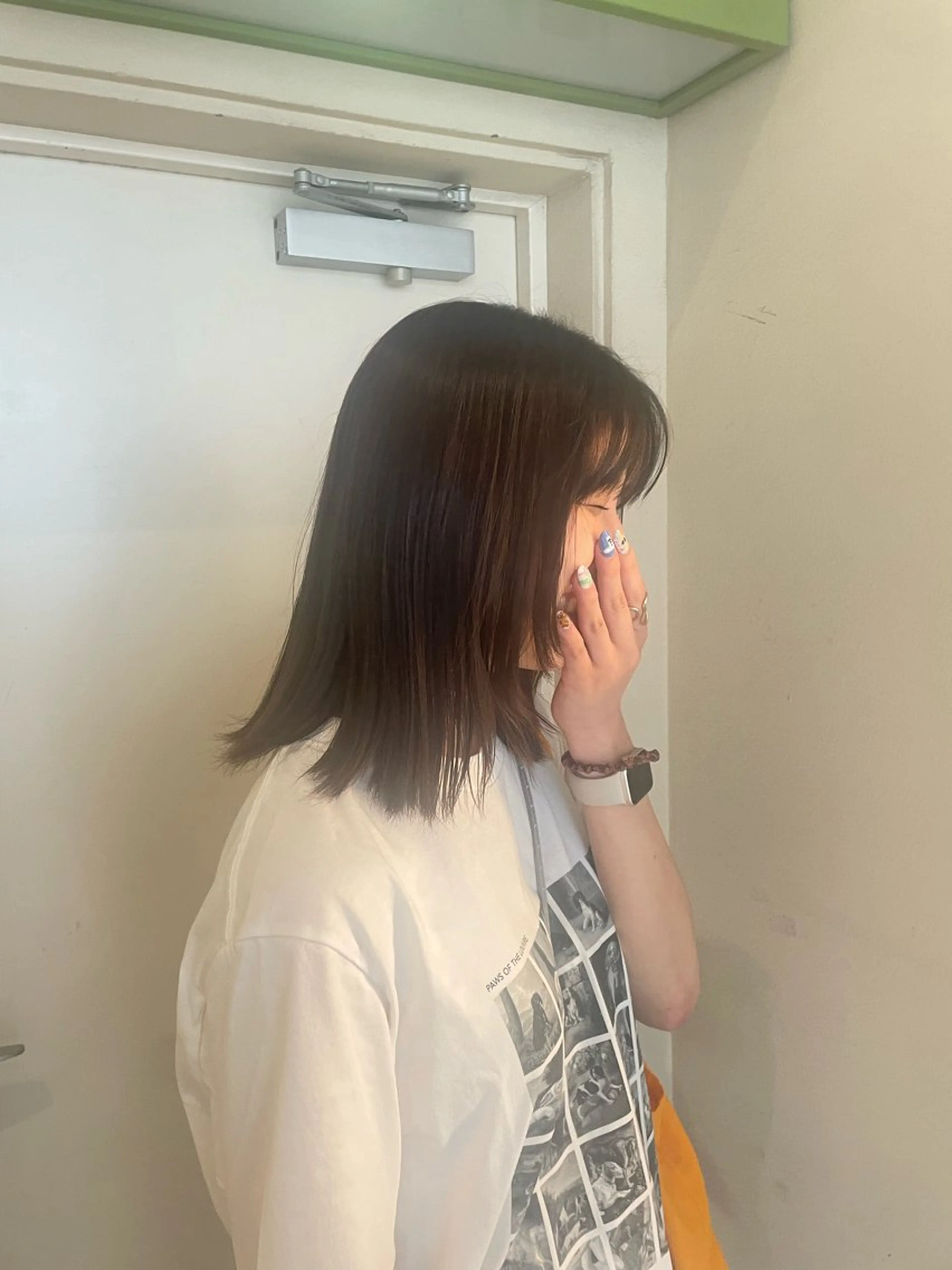 カラー ヘアカラー トリートメント MASHIRO💎 透明感カラー/カットのヘアスタイル