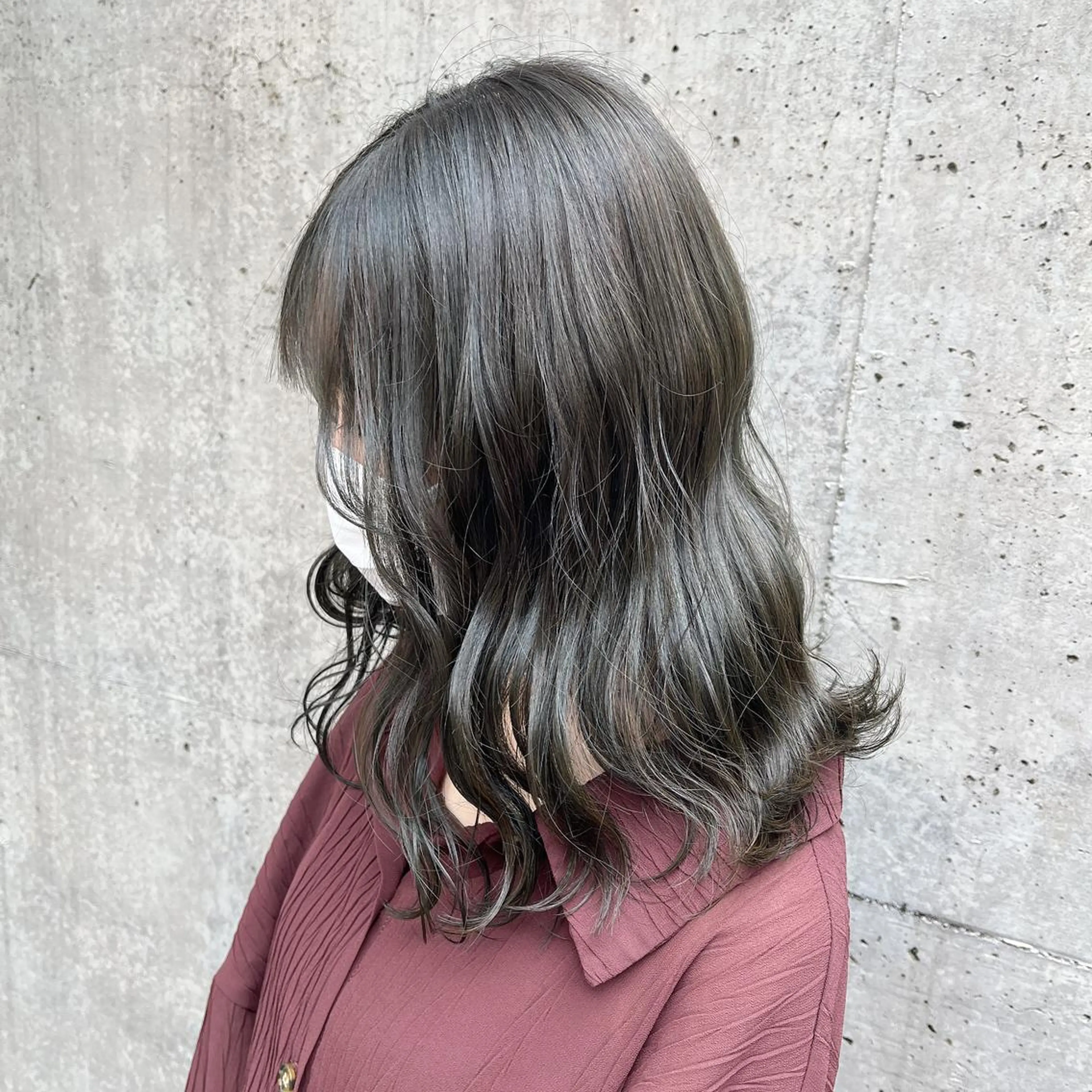 ロング カラー カット ヘアカラー 🌷モテ髪推しカラー moe🐰🌷のヘアスタイル