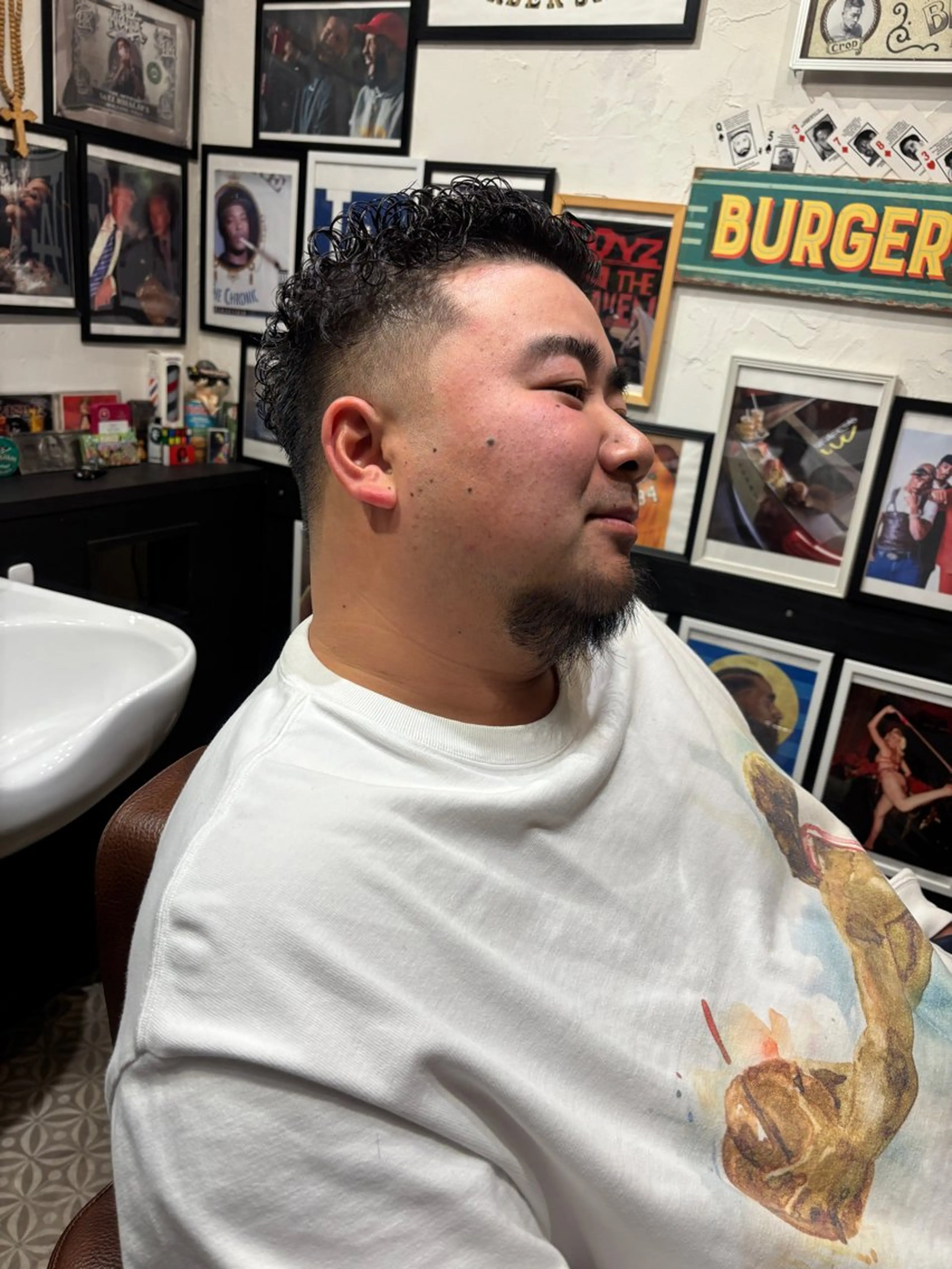 ショート メンズ フェードカット CribHoodbarbershop所属・白井 昇太のヘアスタイル