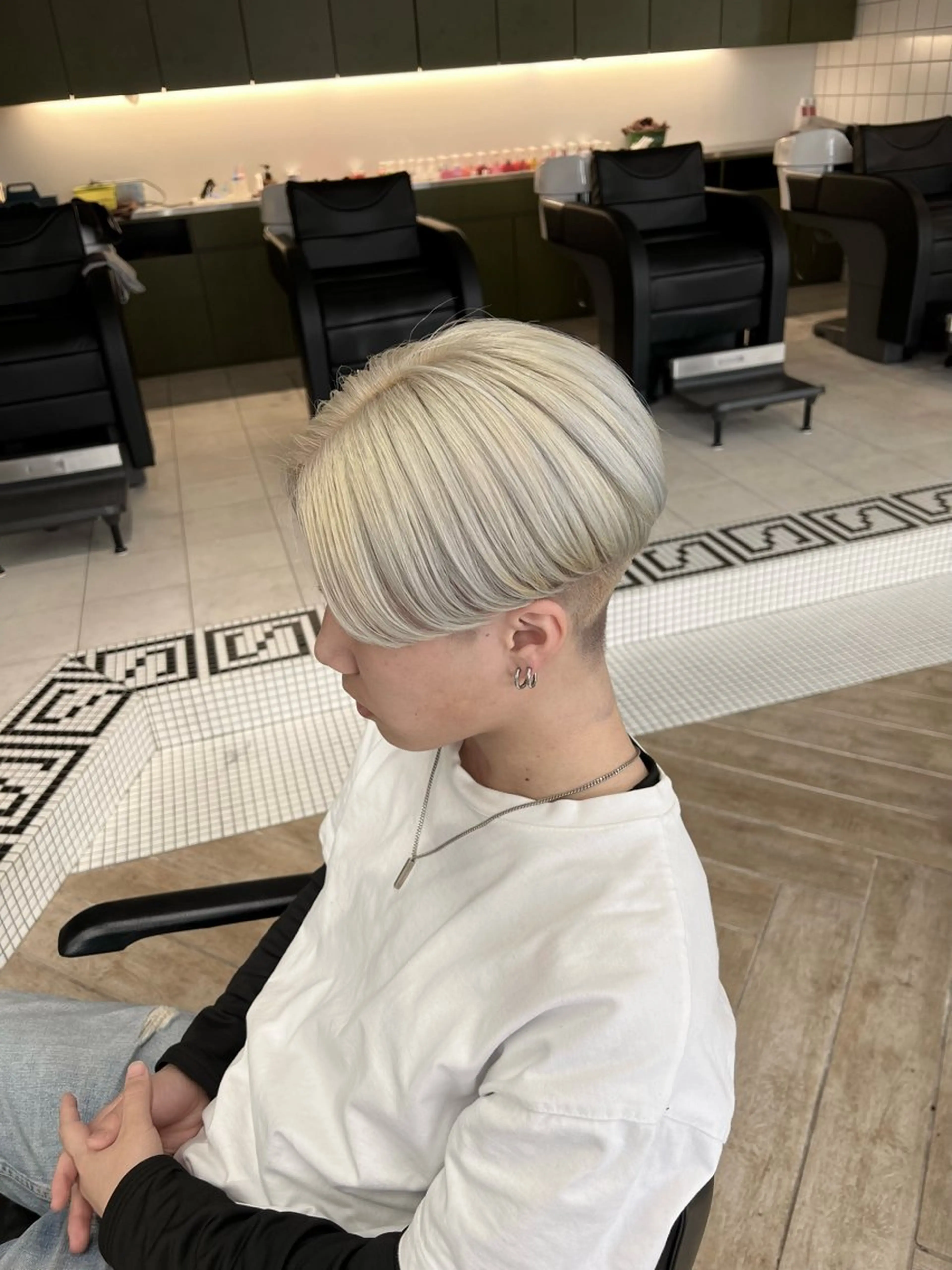 カラー メンズ カット ヘアカラー トリートメント ベージュカラー 新潟/万代/井上佑のヘアスタイル