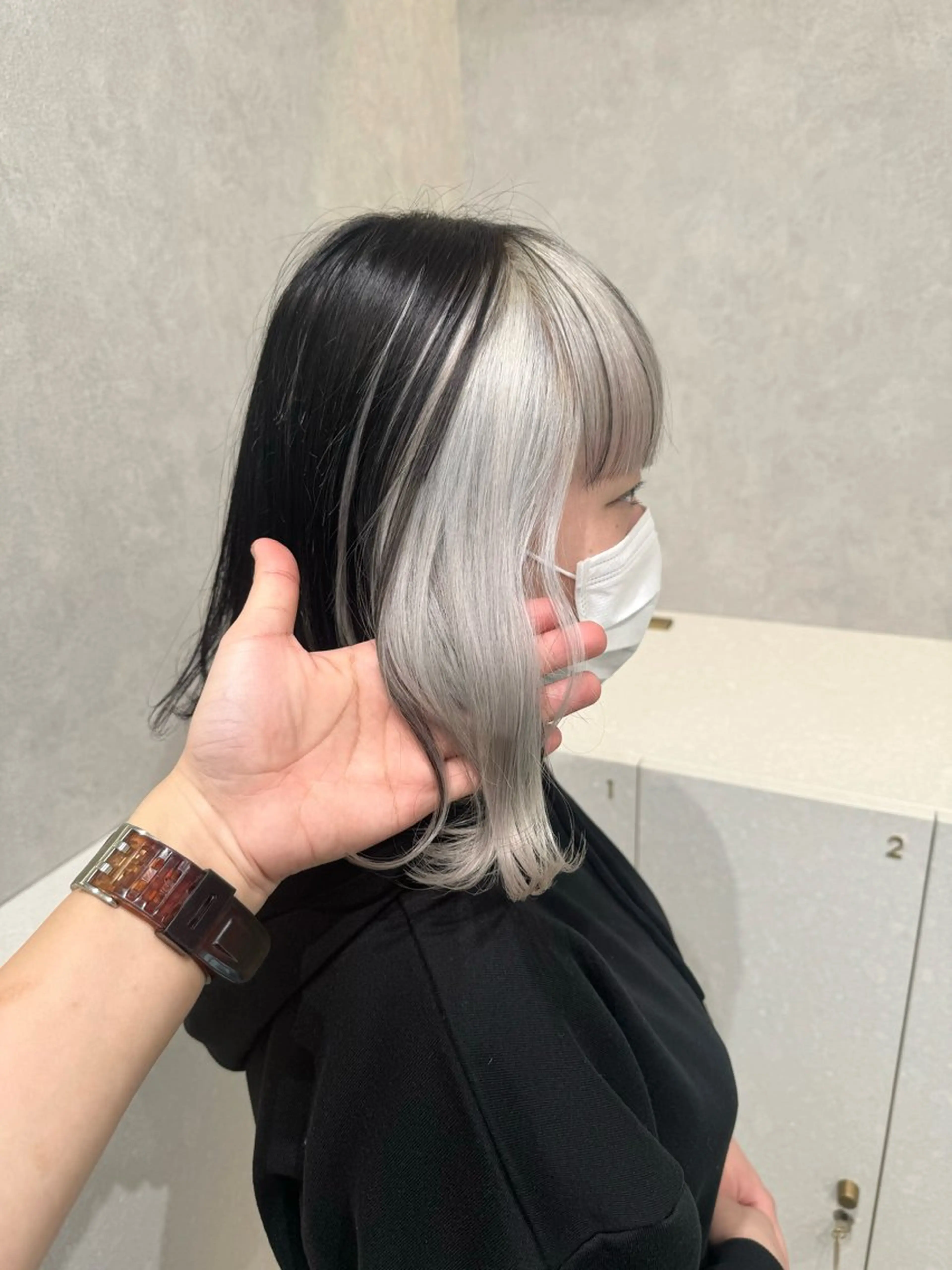 ミディアム カラー 艶髪・透明感カラー ✨若松良樹のヘアスタイル