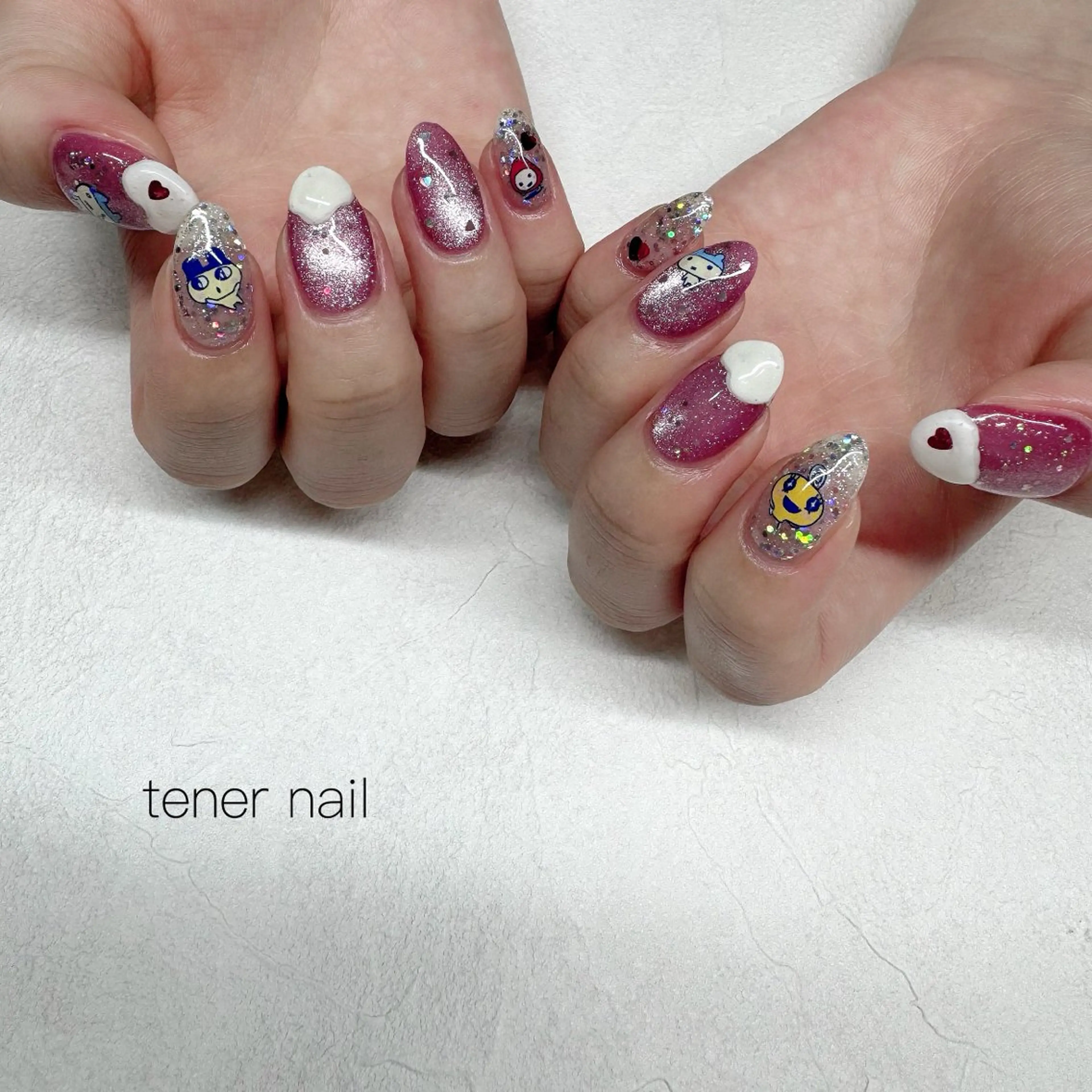 ネイル 持ち込み ハンドネイル tener  nail  テネルネイル所属・テネルネイル tener nailのネイルデザイン