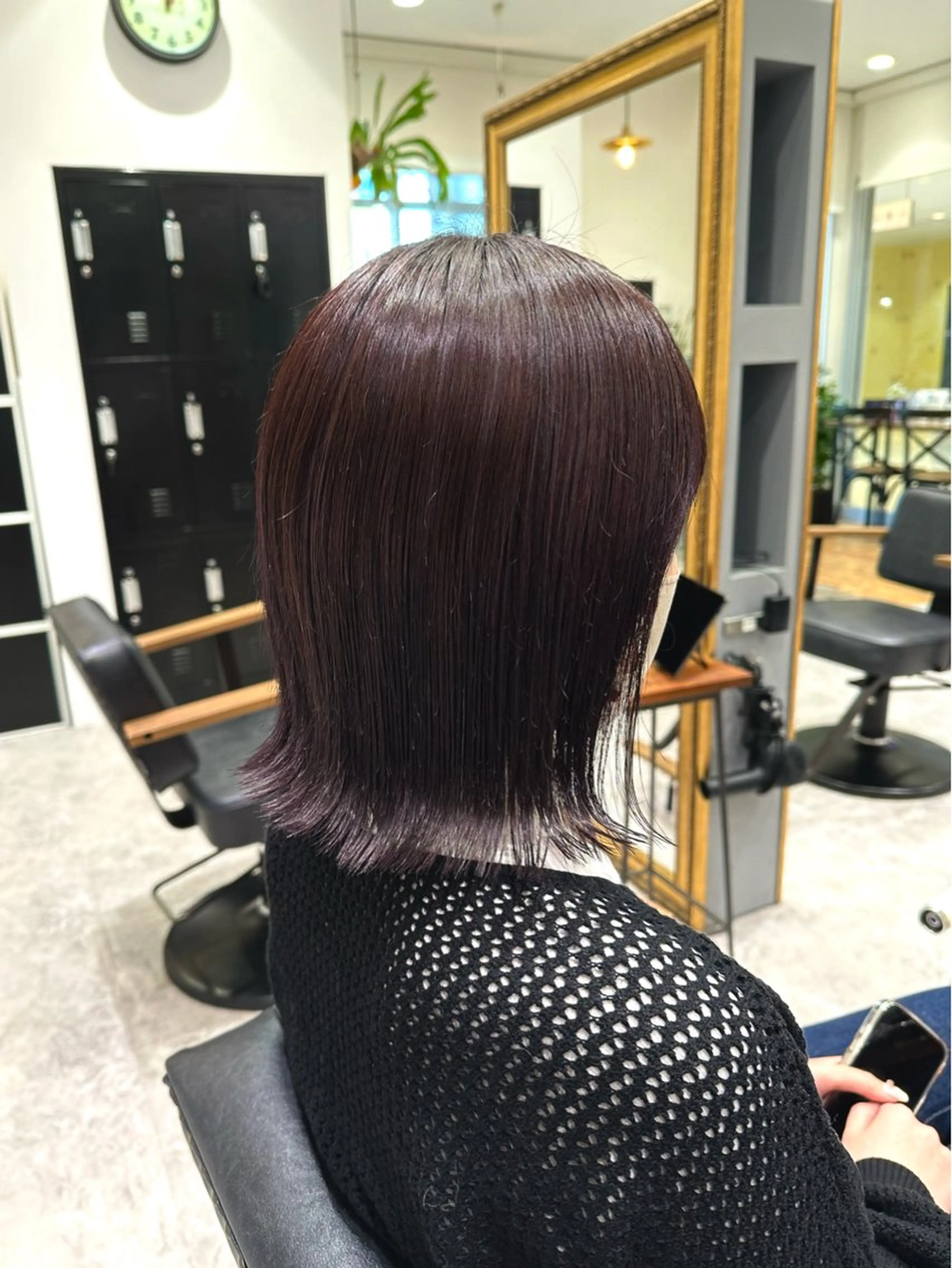 カラー 🍑ブリーチなし ダブルカラーuRiのヘアスタイル