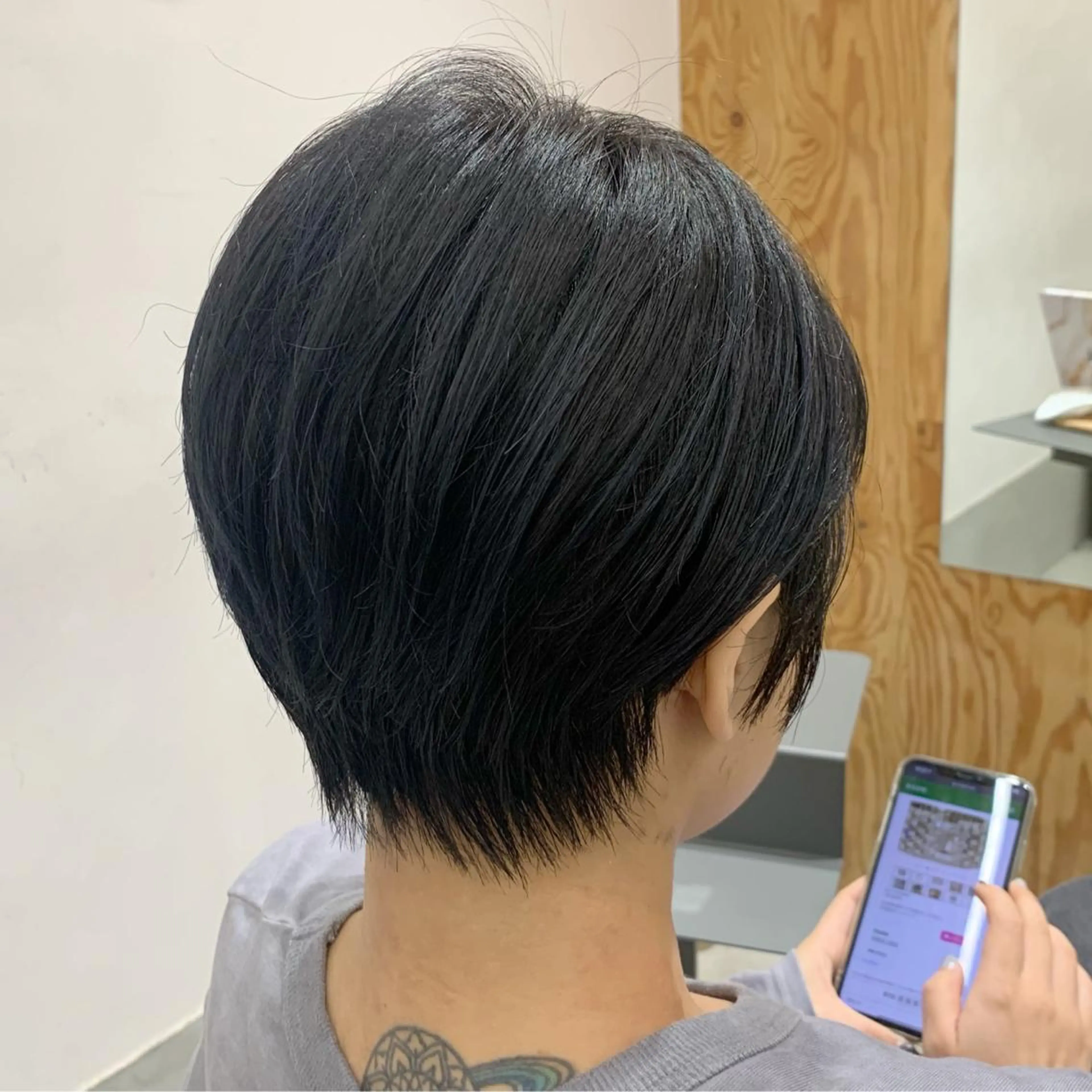 ショート カラー 村岡 夏美のその他イメージ